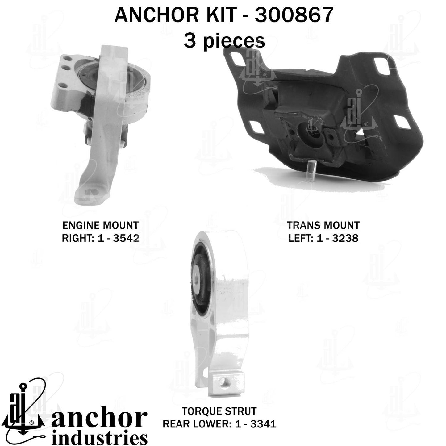 Anchor Engine Mount Kit 300867