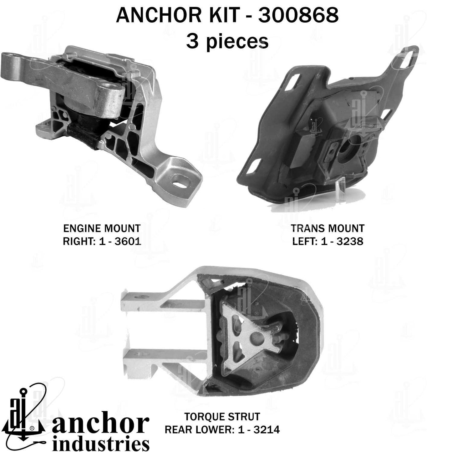 Anchor Engine Mount Kit 300868