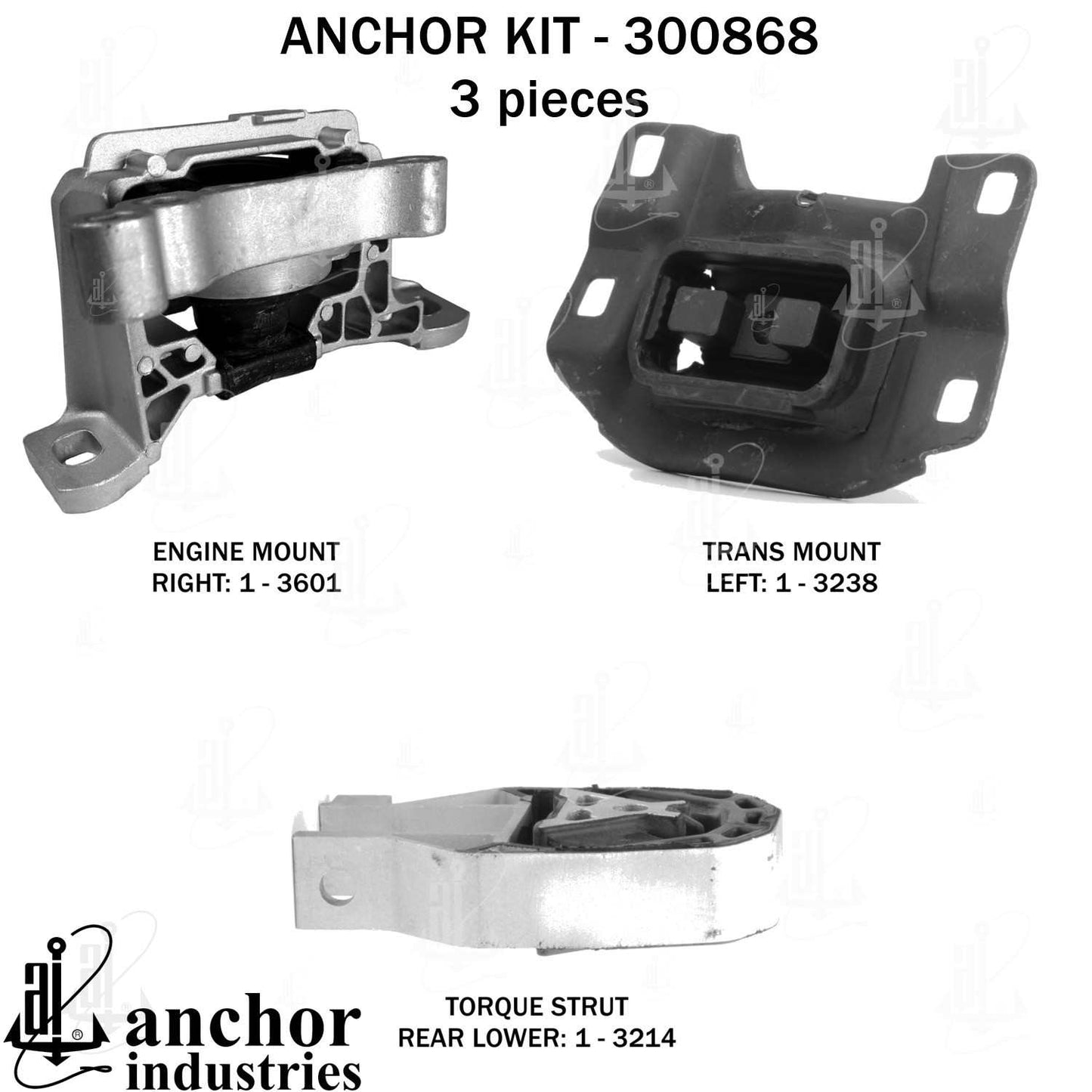 Anchor Engine Mount Kit 300868