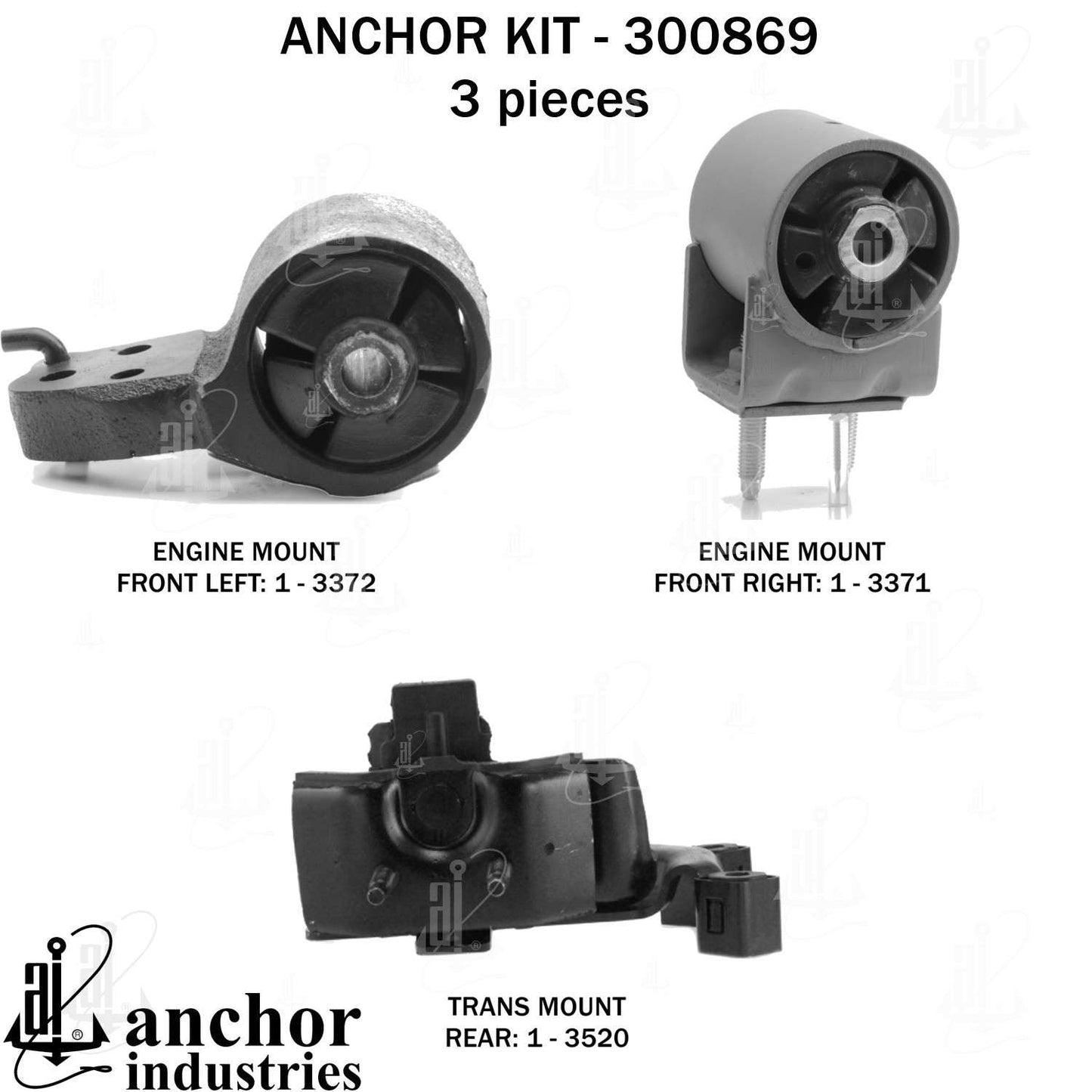 Anchor Engine Mount Kit 300869