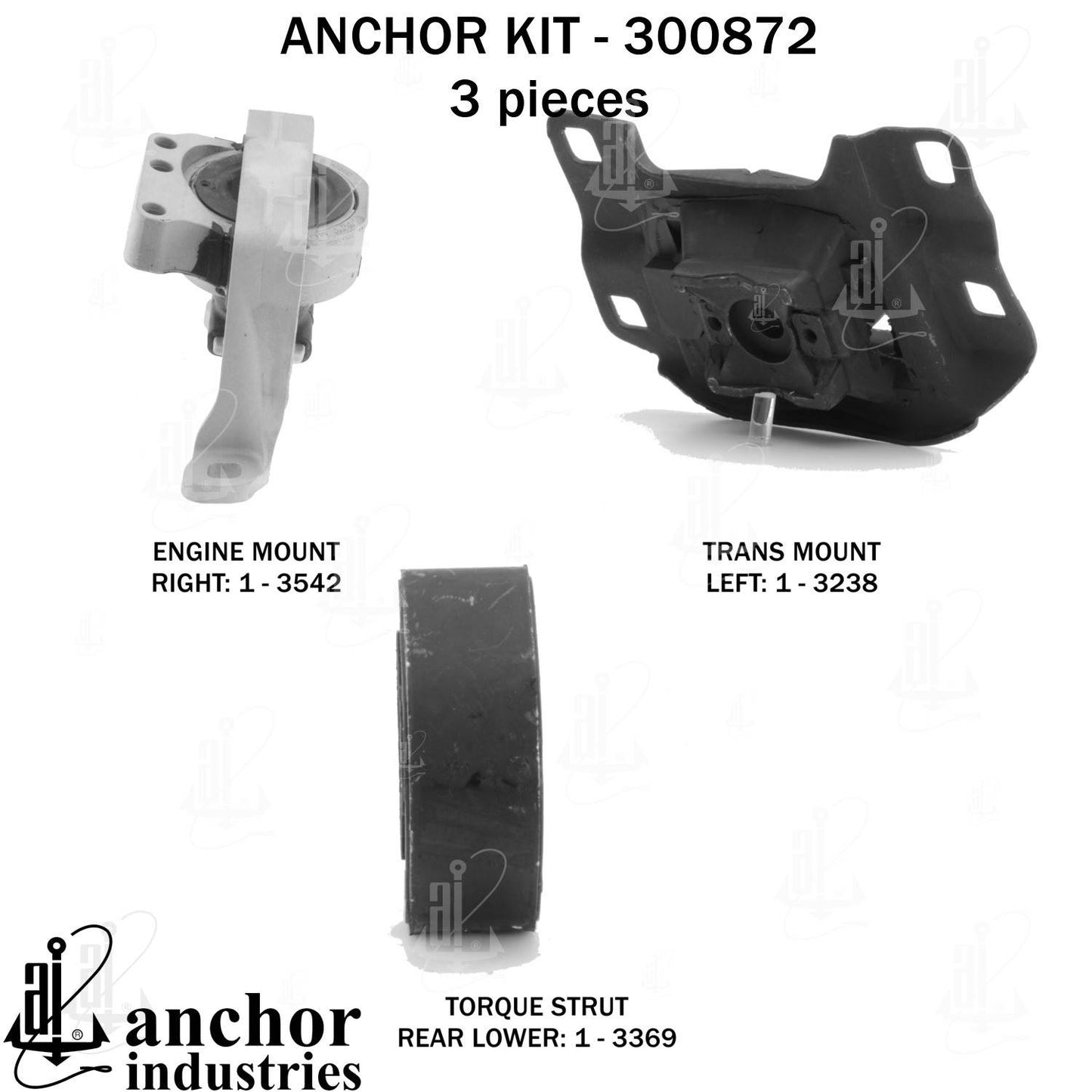 Anchor Engine Mount Kit 300872