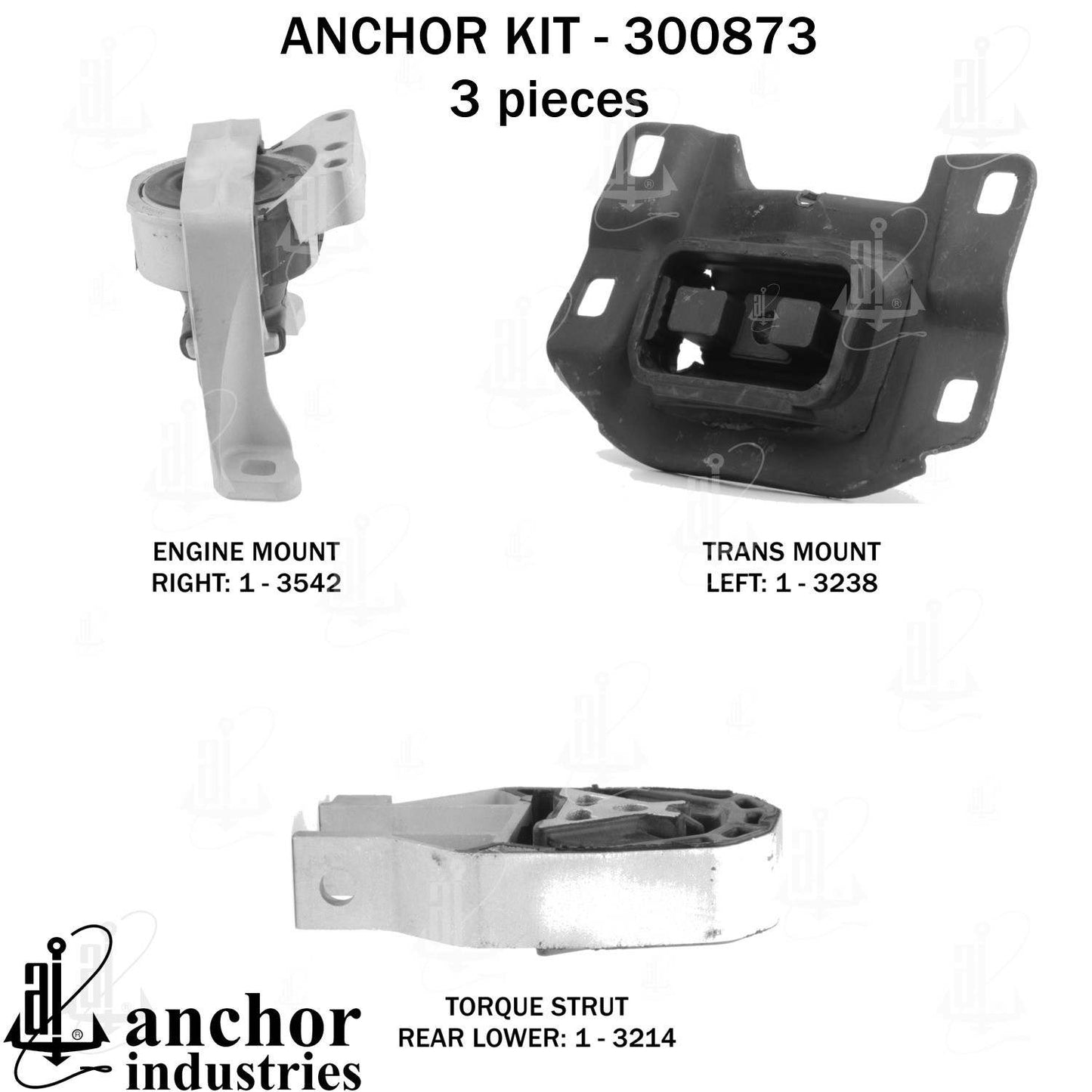 Anchor Engine Mount Kit 300873