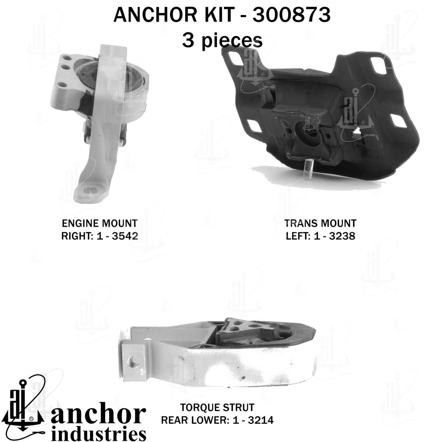 Anchor Engine Mount Kit 300873
