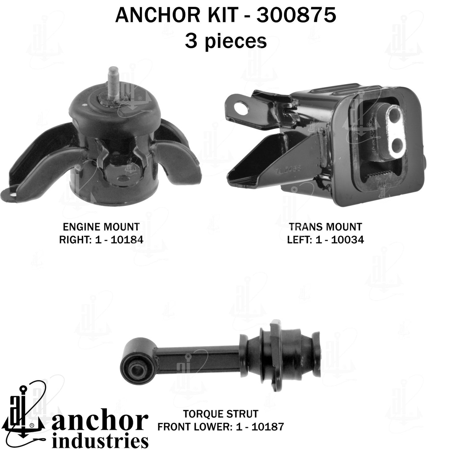 Anchor Mounts Engine Mount Kit 300875 main image