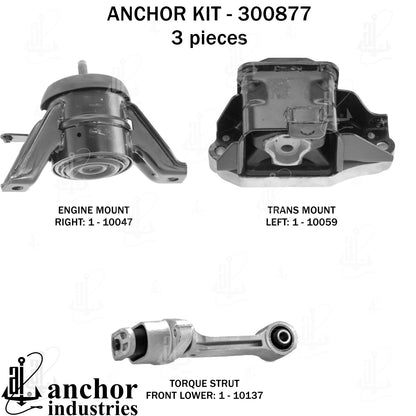 Anchor Mounts Engine Mount Kit 300877 image 5