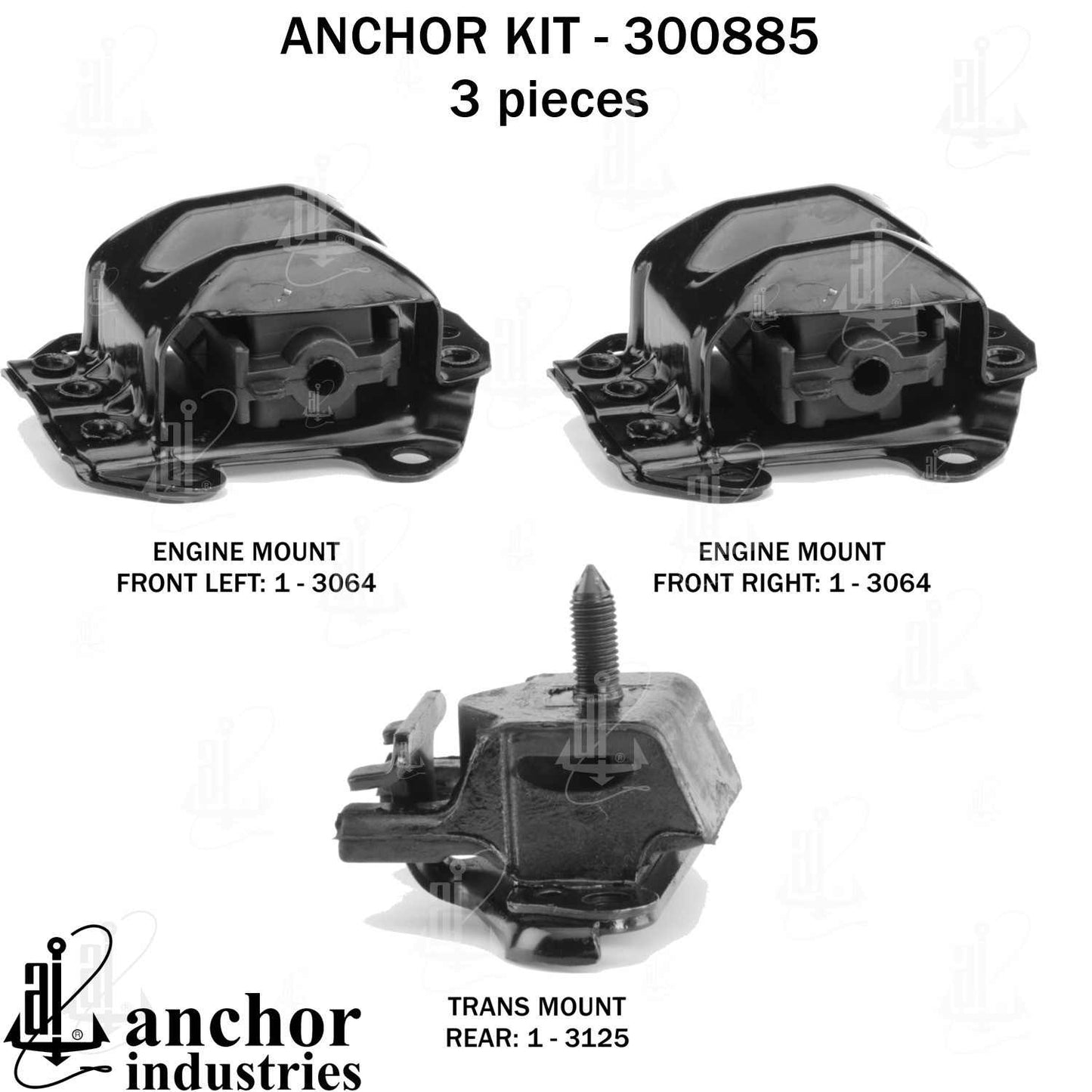 Anchor Engine Mount Kit 300885