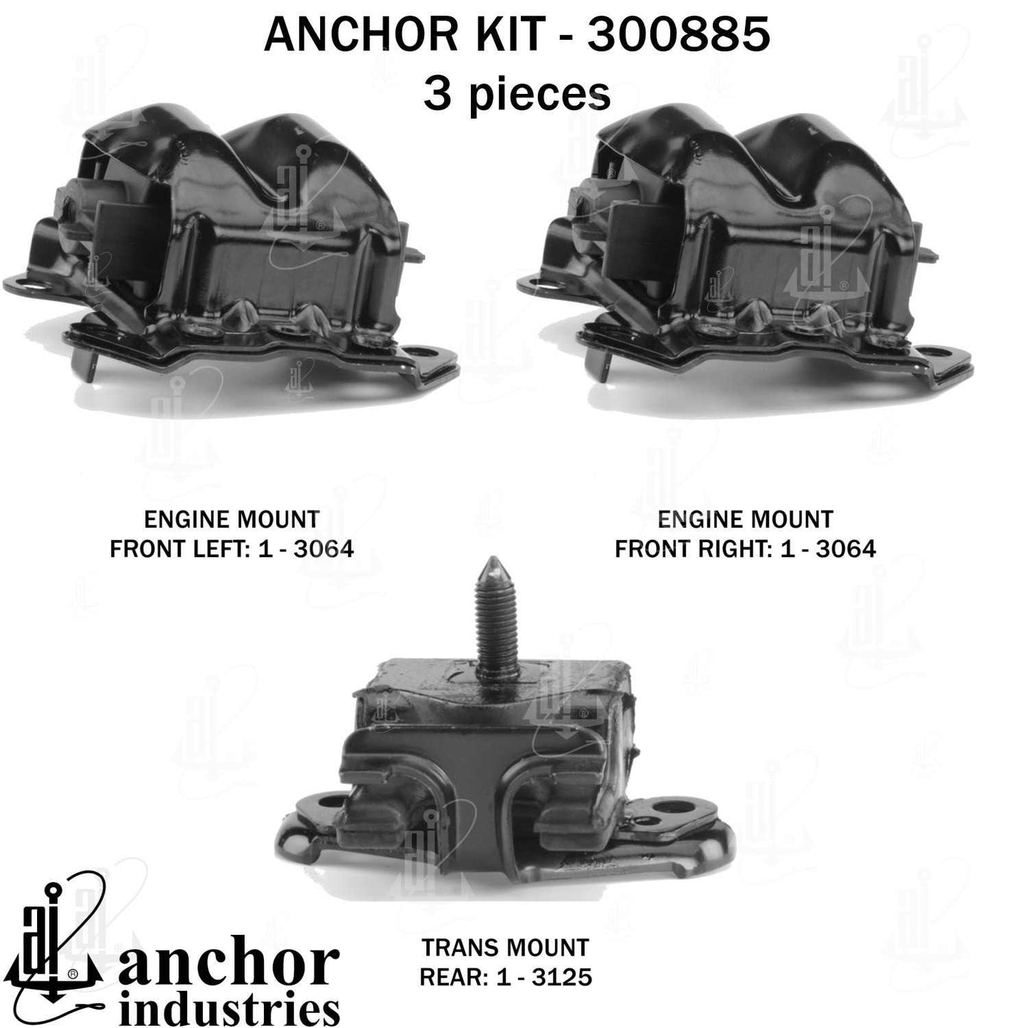 Anchor Engine Mount Kit 300885