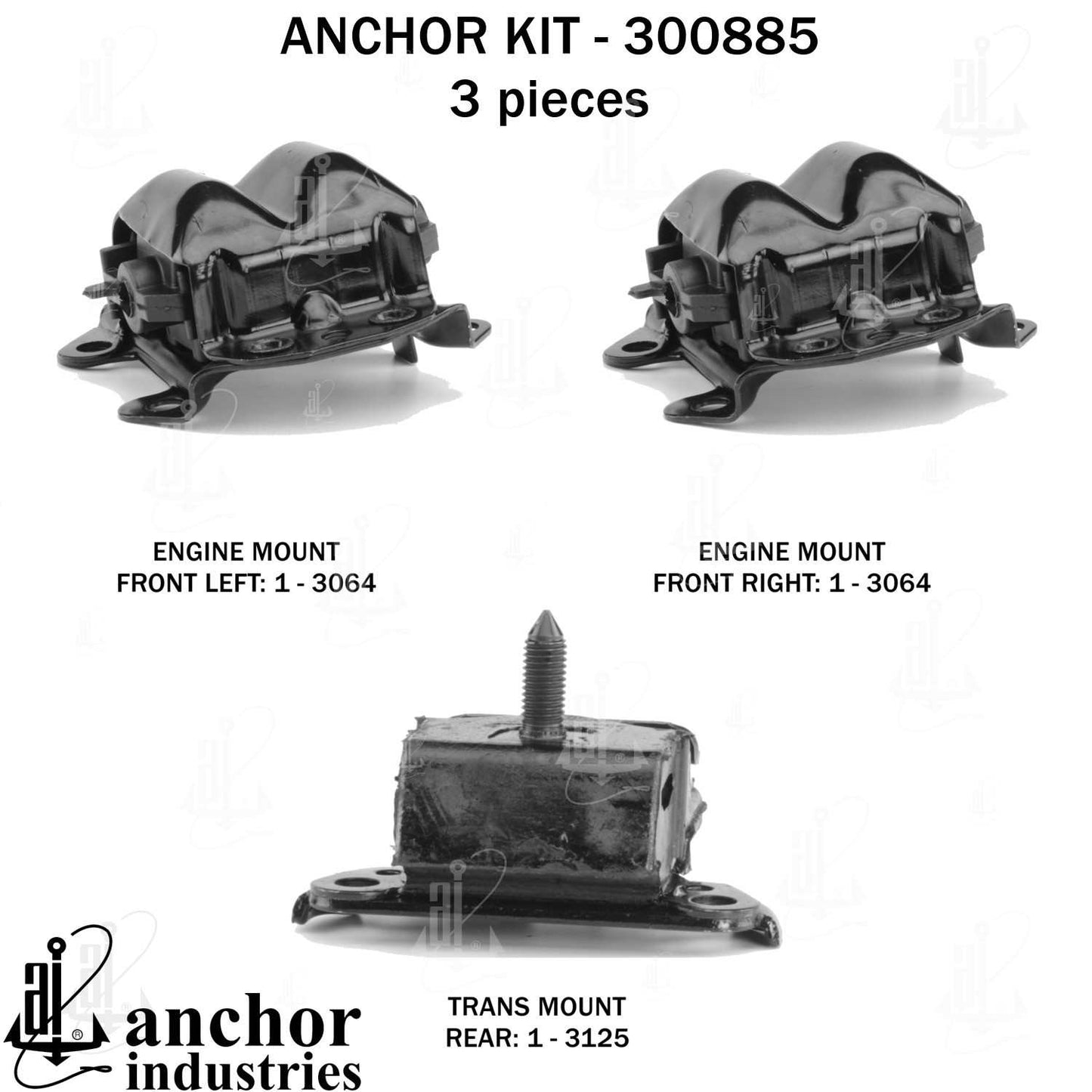 Anchor Engine Mount Kit 300885
