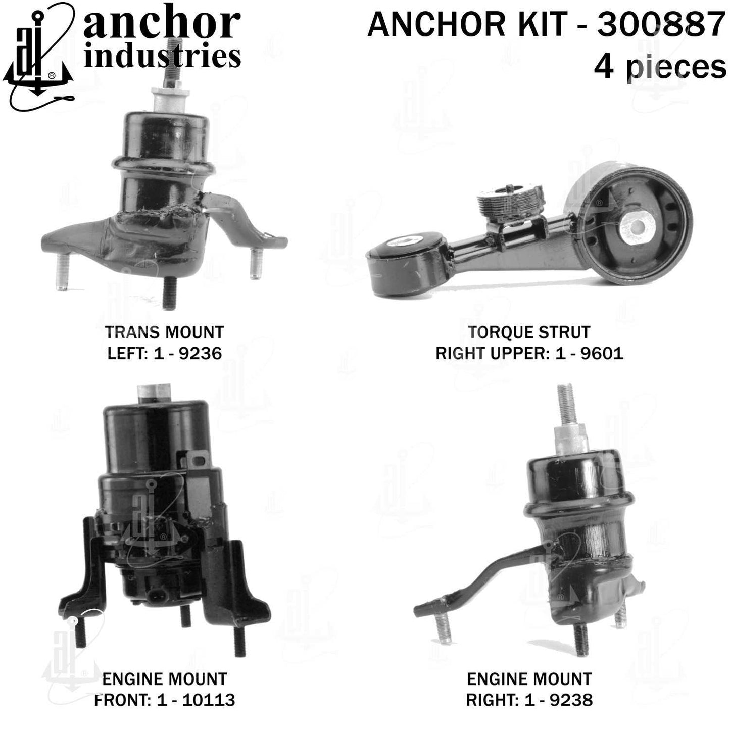 Anchor Engine Mount Kit 300887