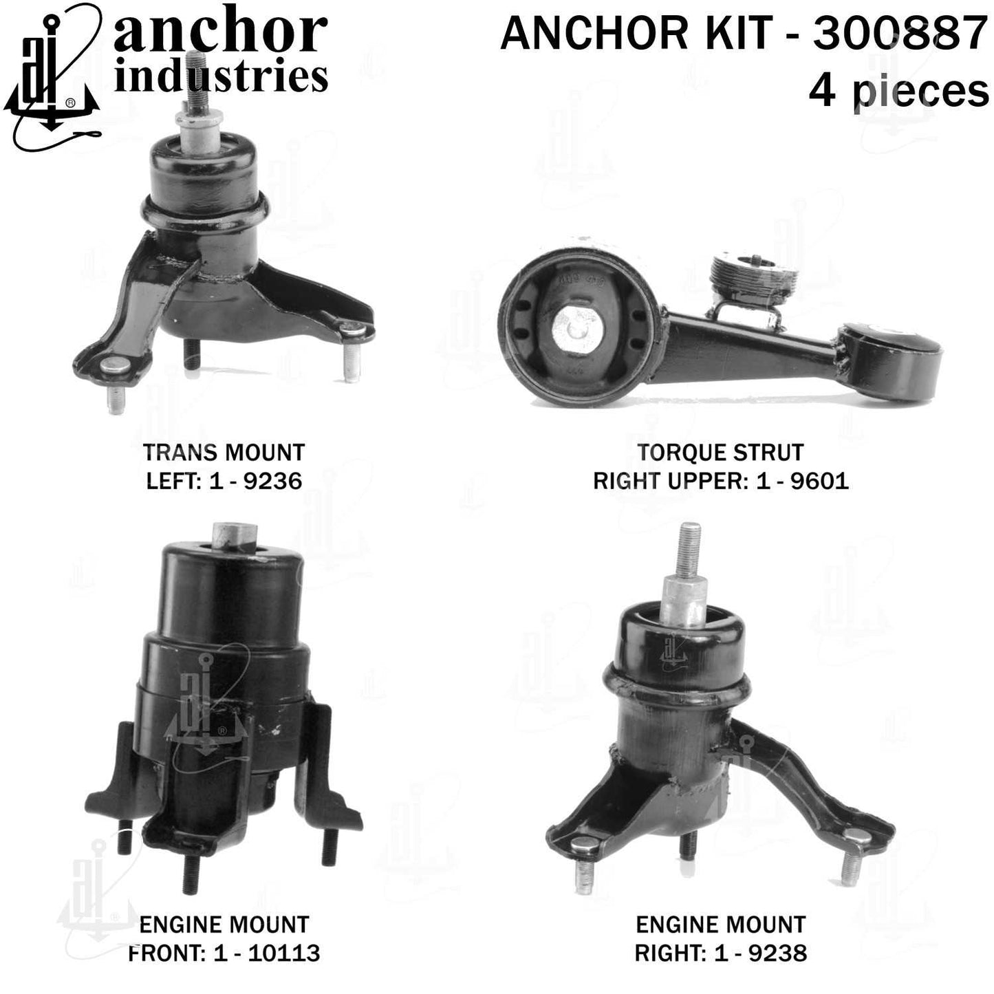 Anchor Engine Mount Kit 300887