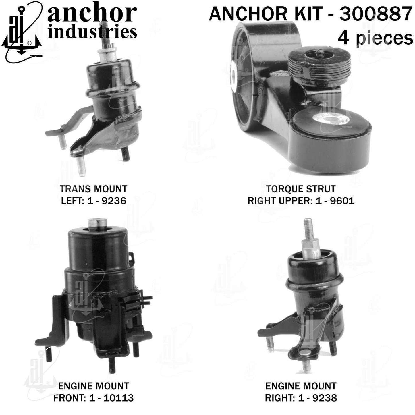 Anchor Engine Mount Kit 300887