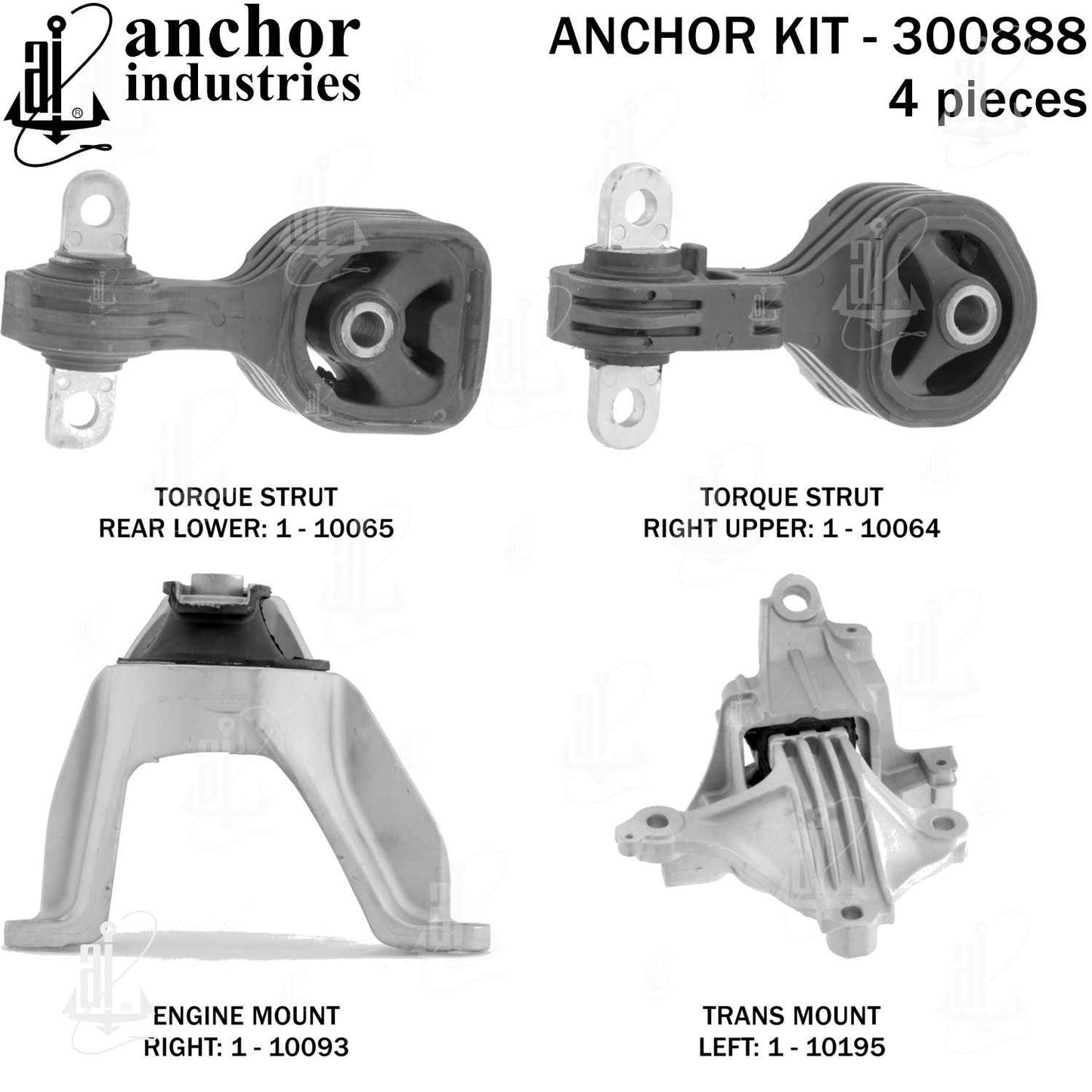 Anchor Engine Mount Kit 300888