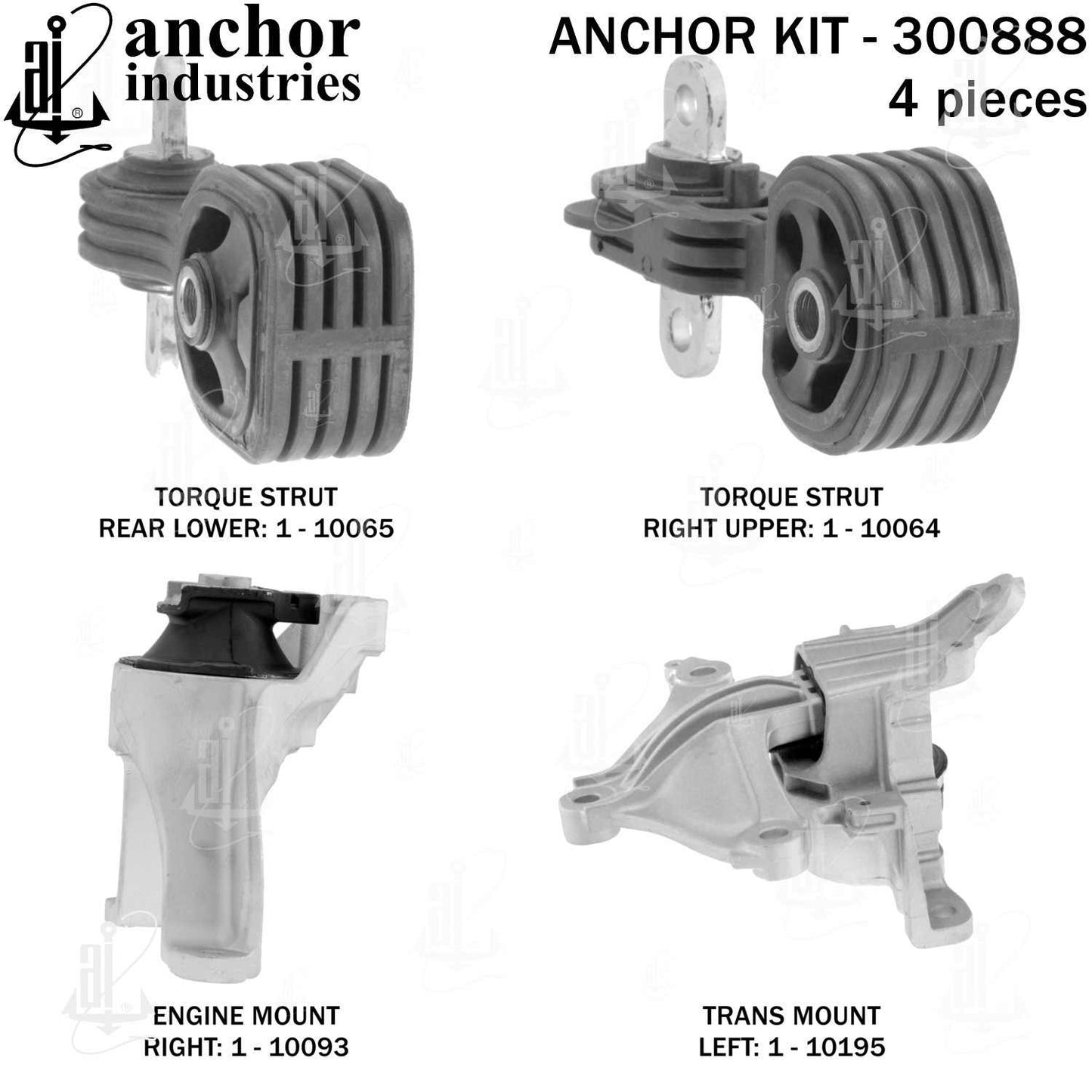 Anchor Engine Mount Kit 300888