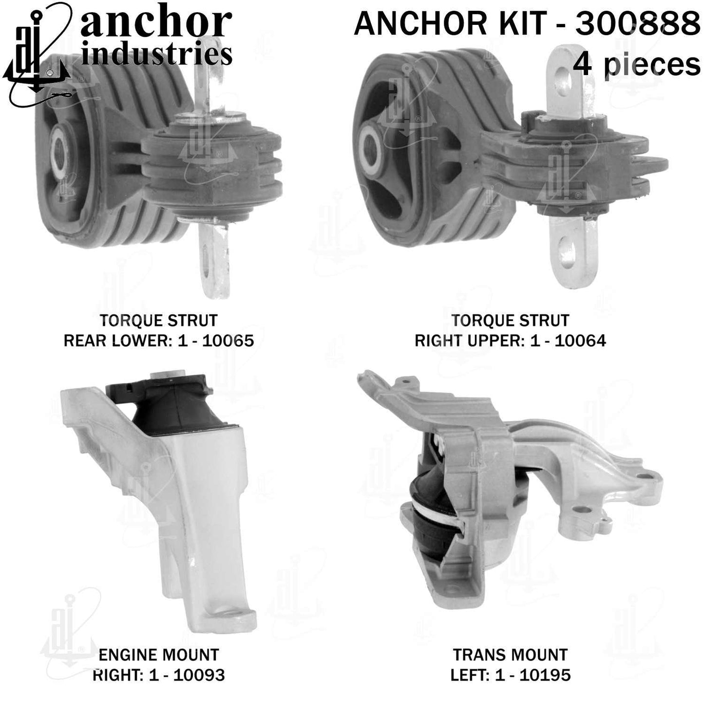 Anchor Engine Mount Kit 300888