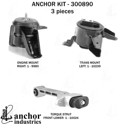 Anchor Mounts Engine Mount Kit 300890 image 4