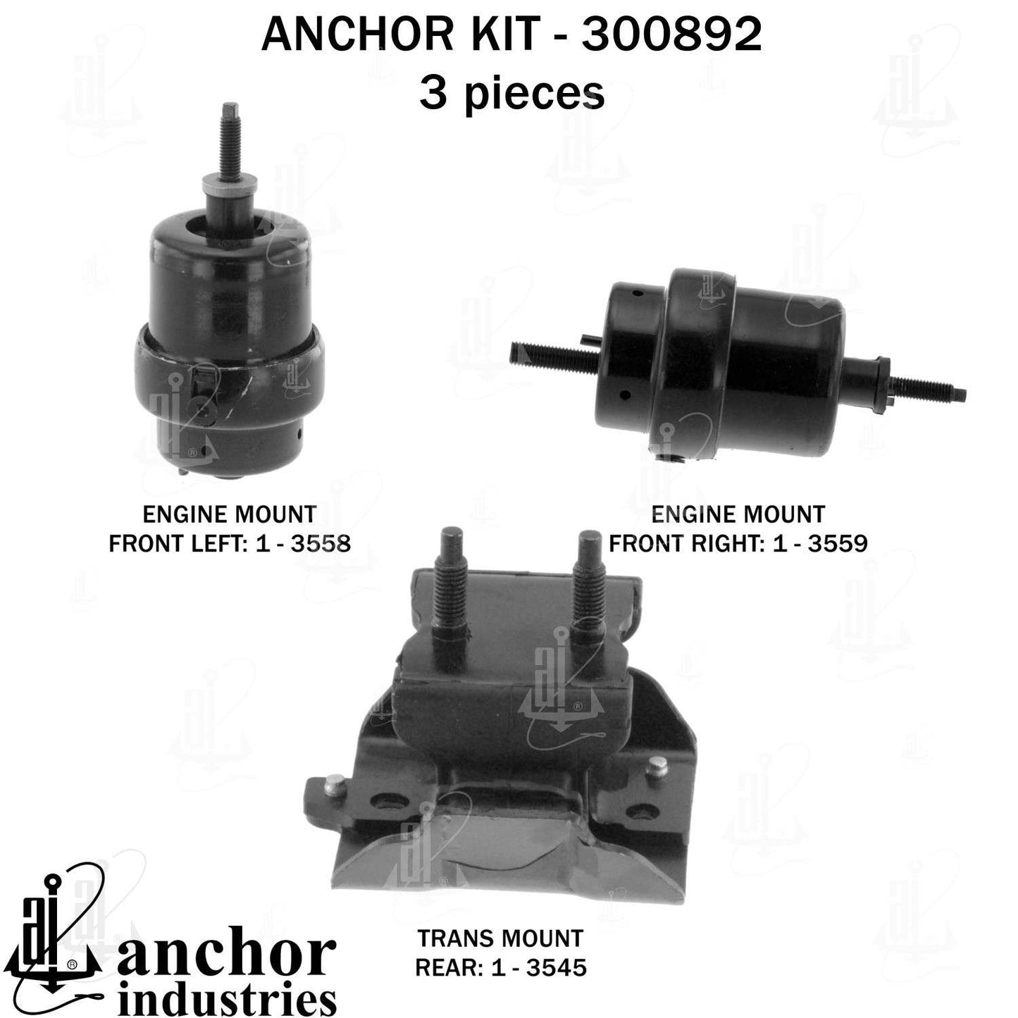 Anchor Engine Mount Kit 300892