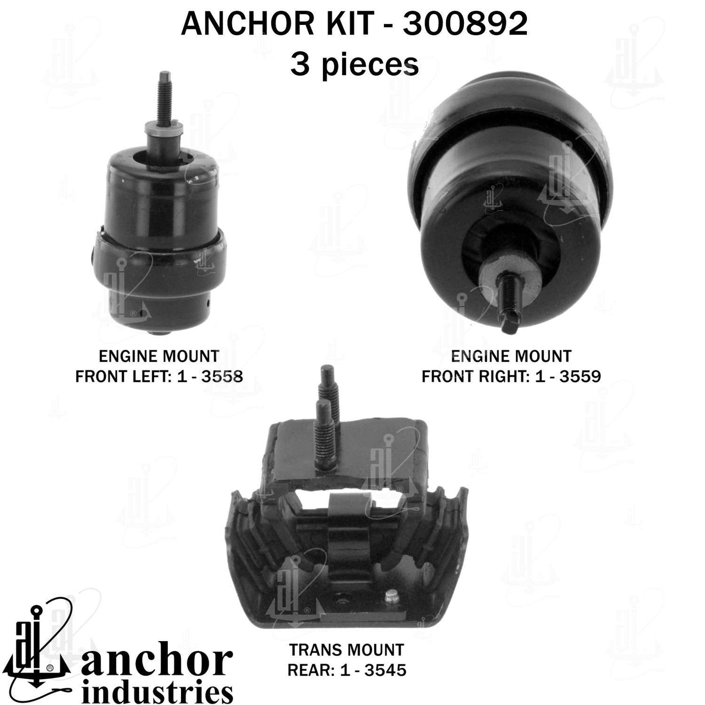 Anchor Engine Mount Kit 300892