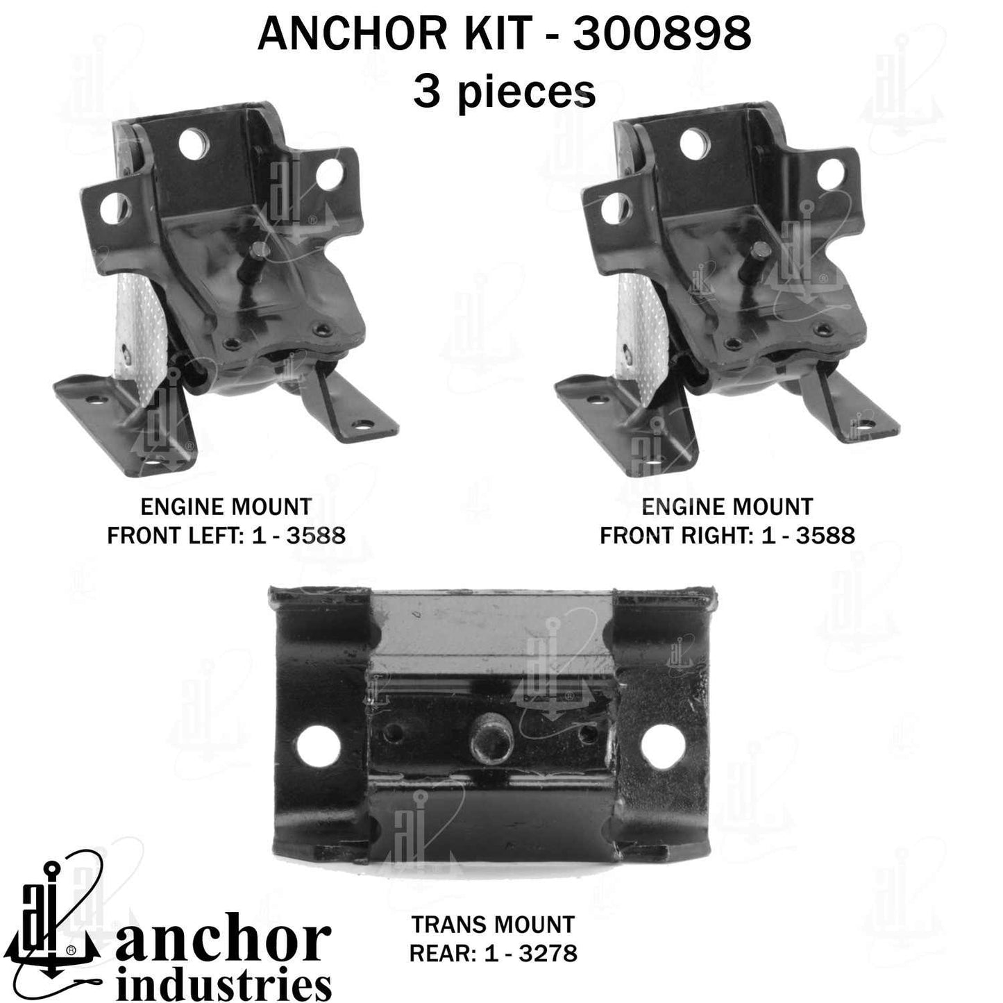 Anchor Engine Mount Kit 300898