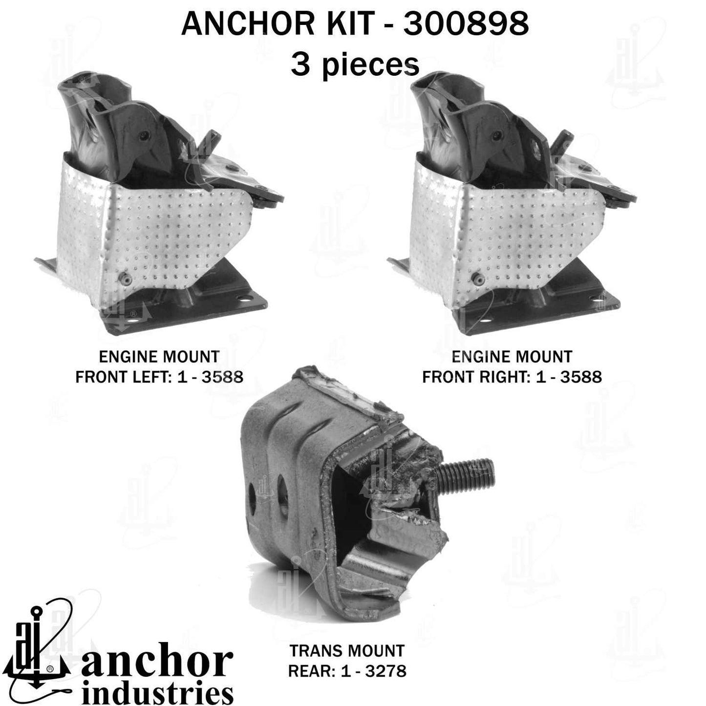 Anchor Engine Mount Kit 300898