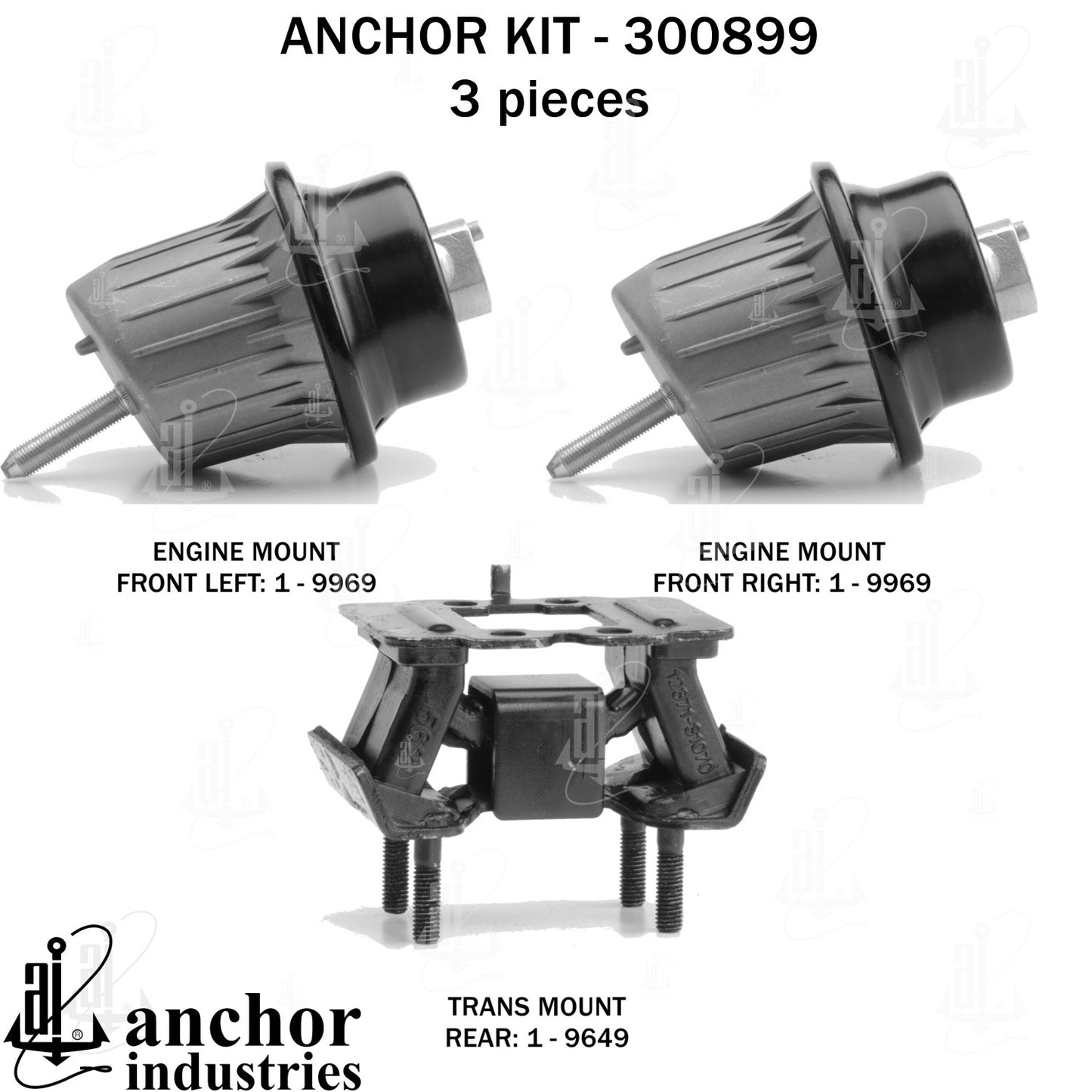 Anchor Mounts Engine Mount Kit 300899 main image