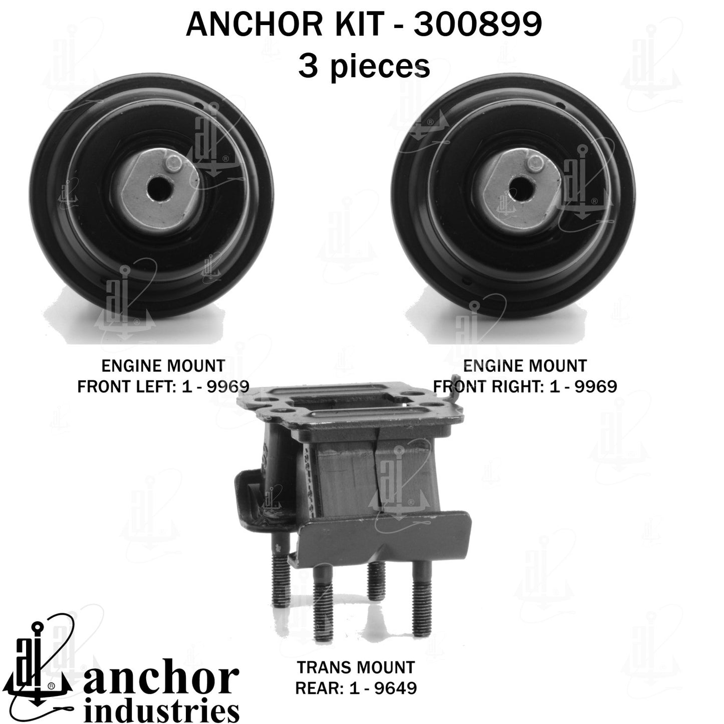 Anchor Mounts Engine Mount Kit 300899 image 3