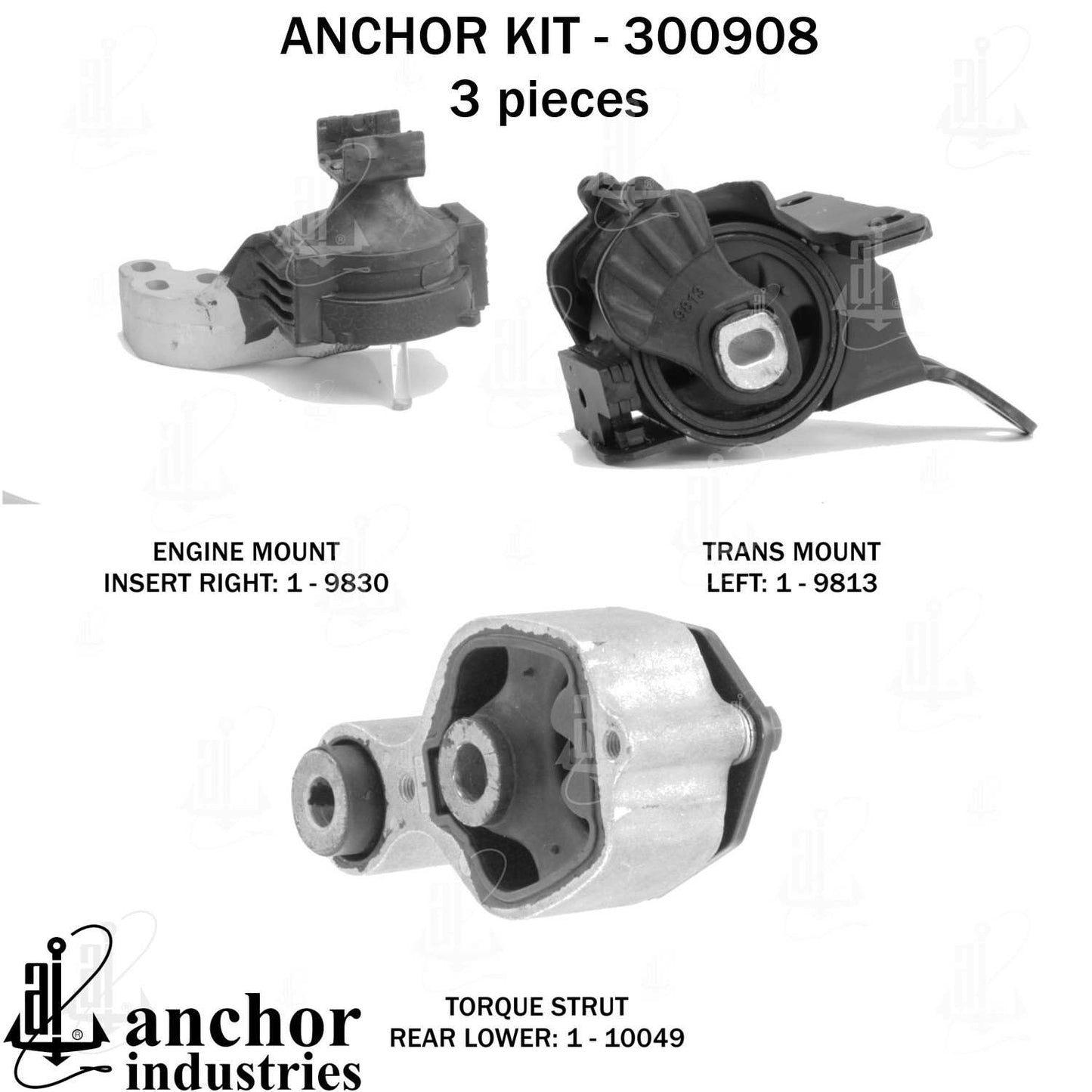 Anchor Engine Mount Kit 300908
