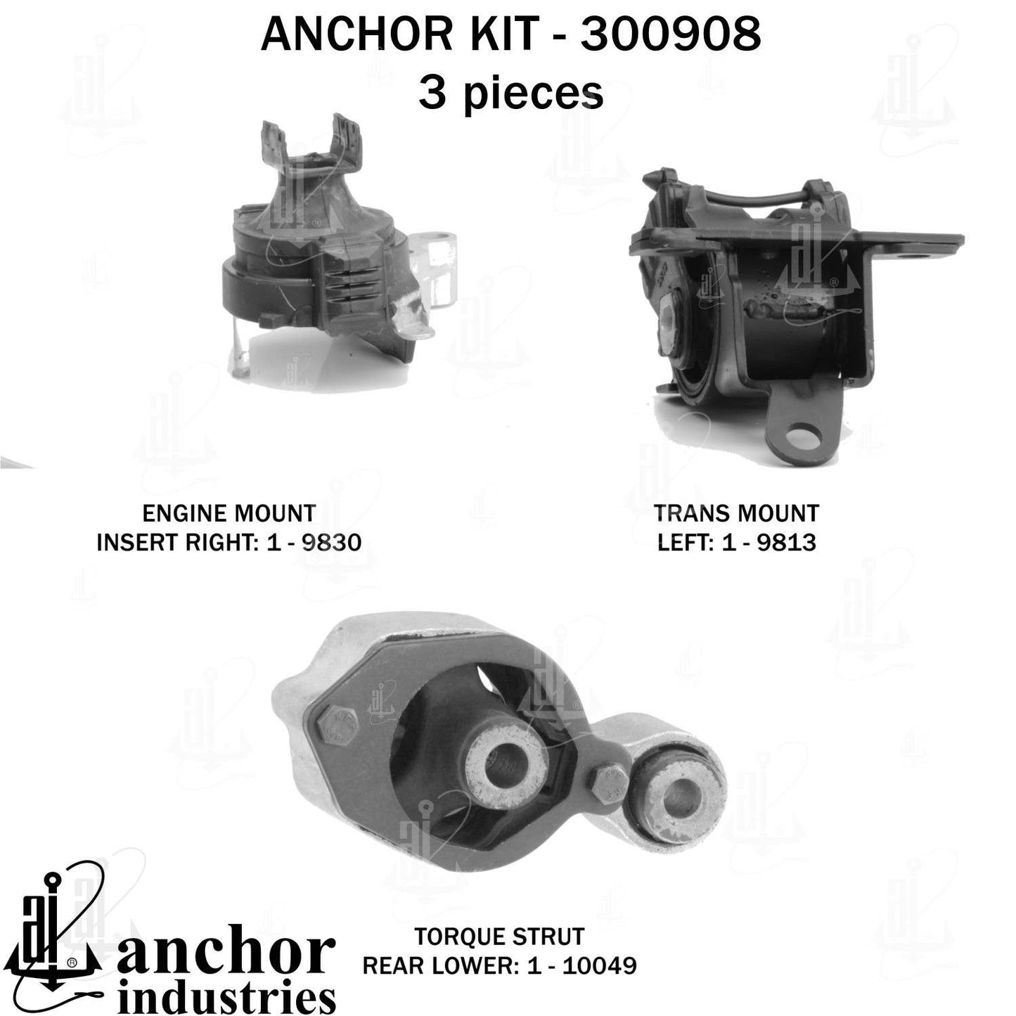 Anchor Engine Mount Kit 300908
