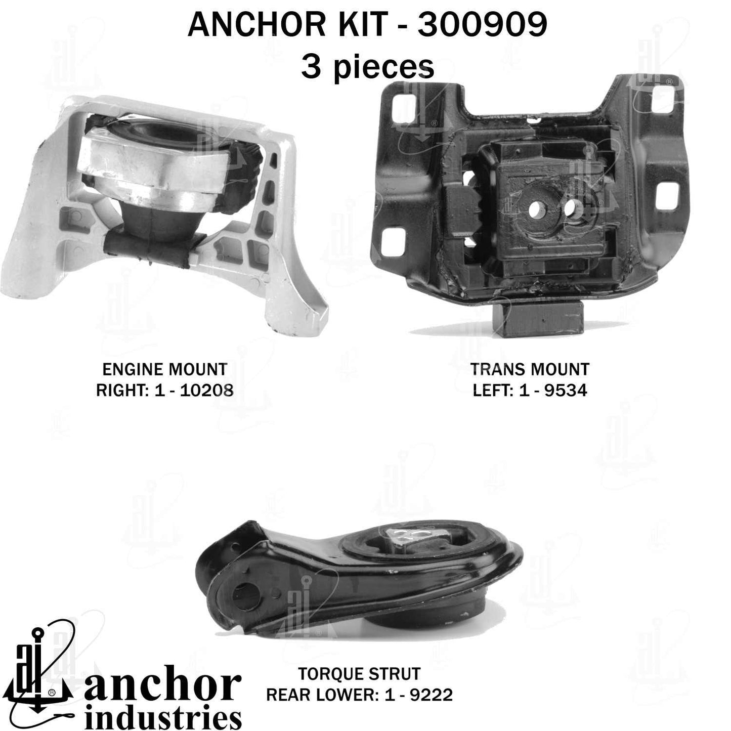 Anchor Engine Mount Kit 300909