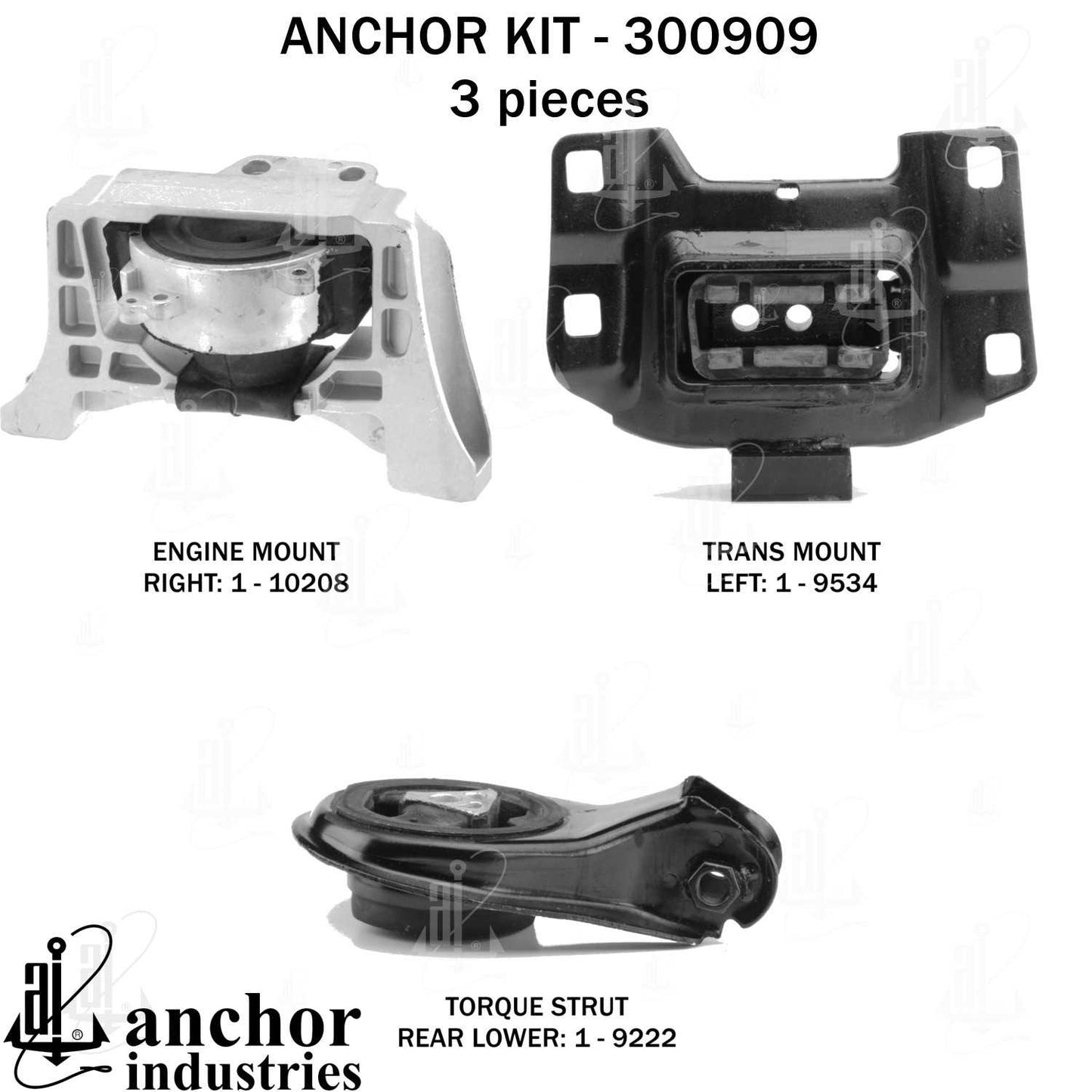 Anchor Engine Mount Kit 300909