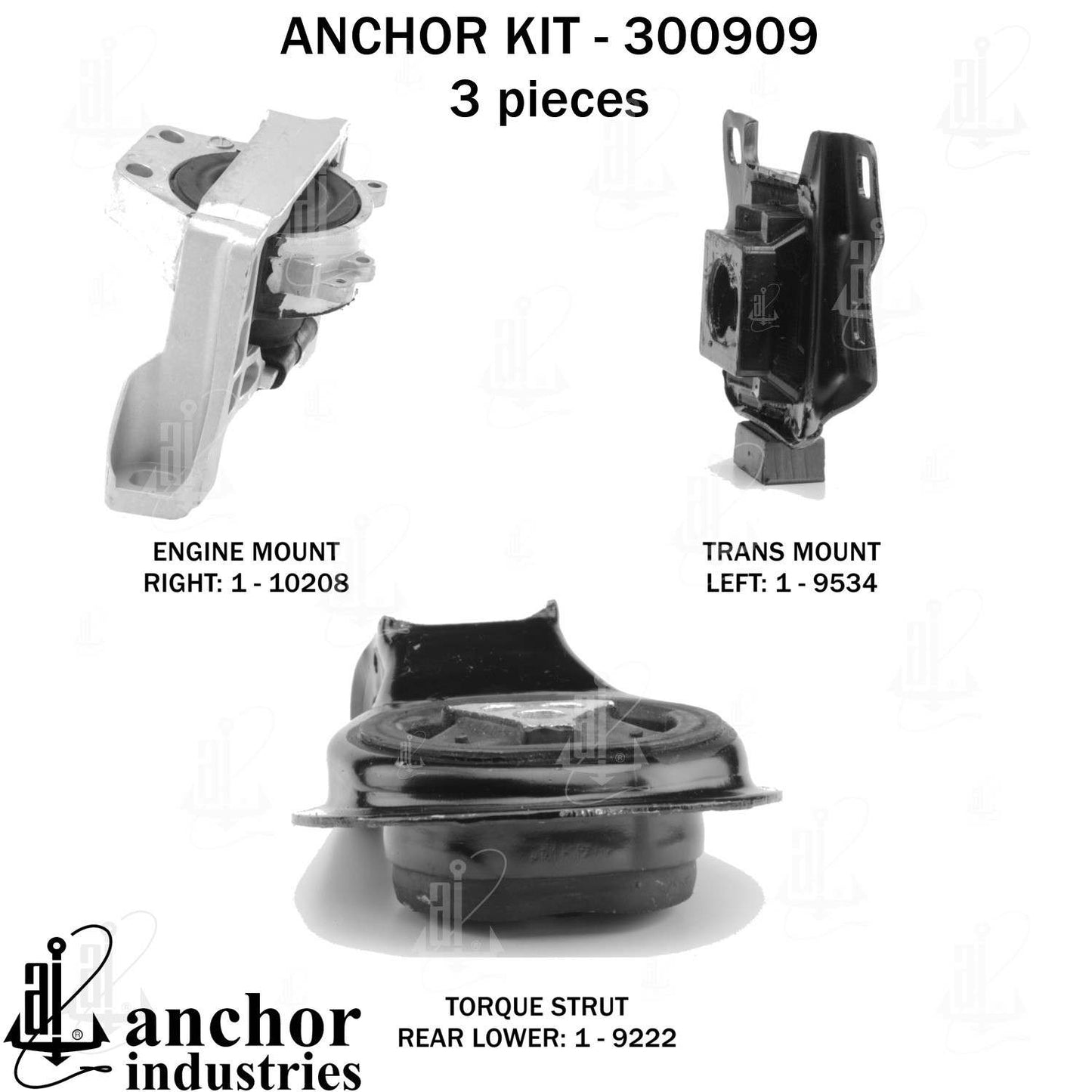 Anchor Engine Mount Kit 300909