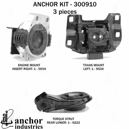 Anchor Engine Mount Kit 300910