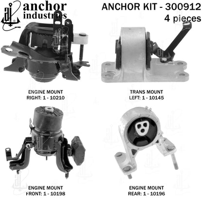 Anchor Mounts Engine Mount Kit 300912 image 5