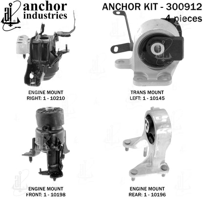 Anchor Mounts Engine Mount Kit 300912 image 3