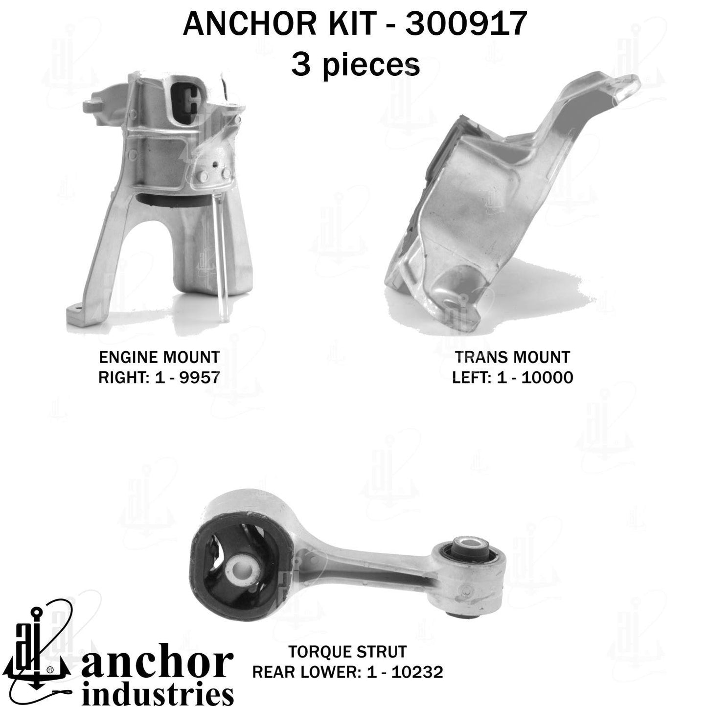 Anchor Engine Mount Kit 300917