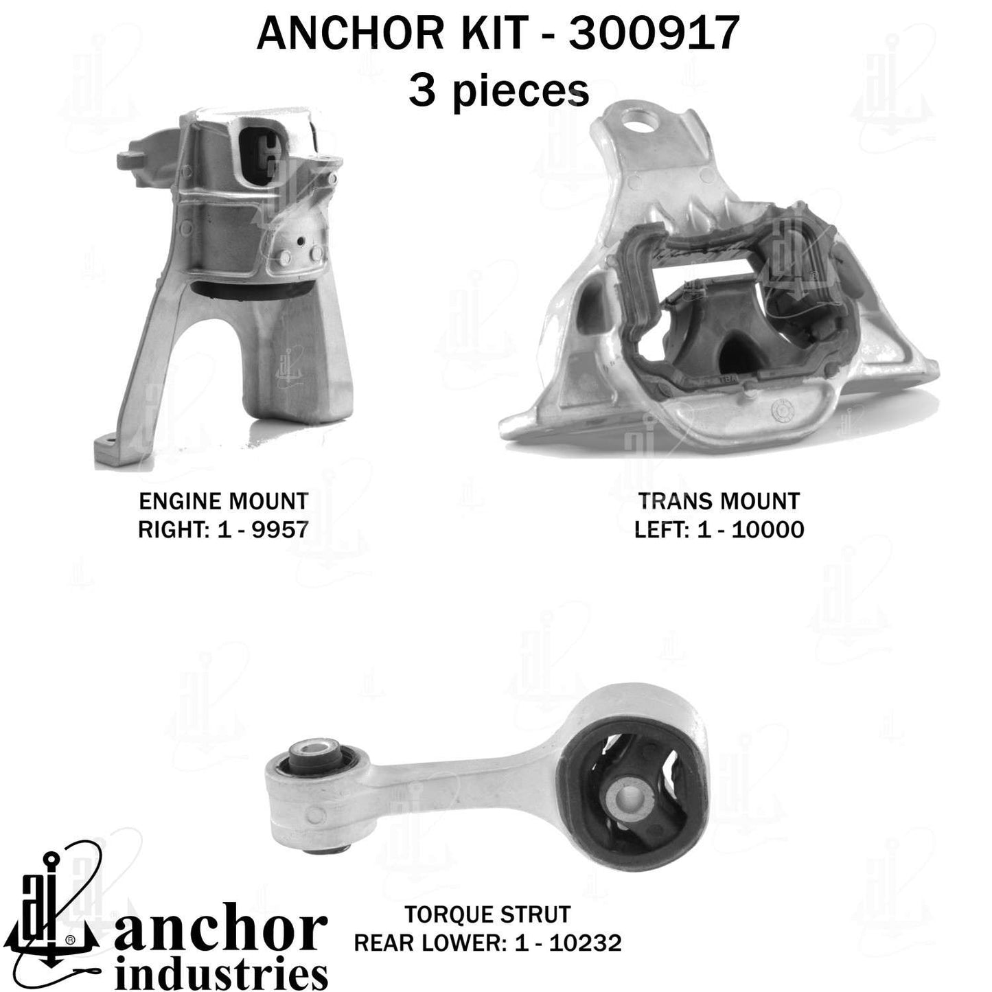 Anchor Engine Mount Kit 300917