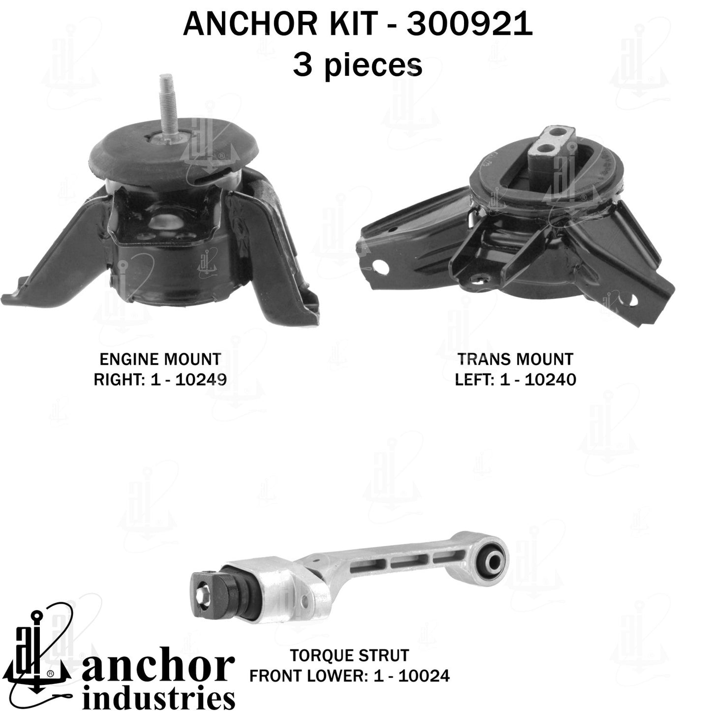 Anchor Mounts Engine Mount Kit 300921 main image