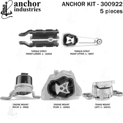 Anchor Mounts Engine Mount Kit 300922 image 5
