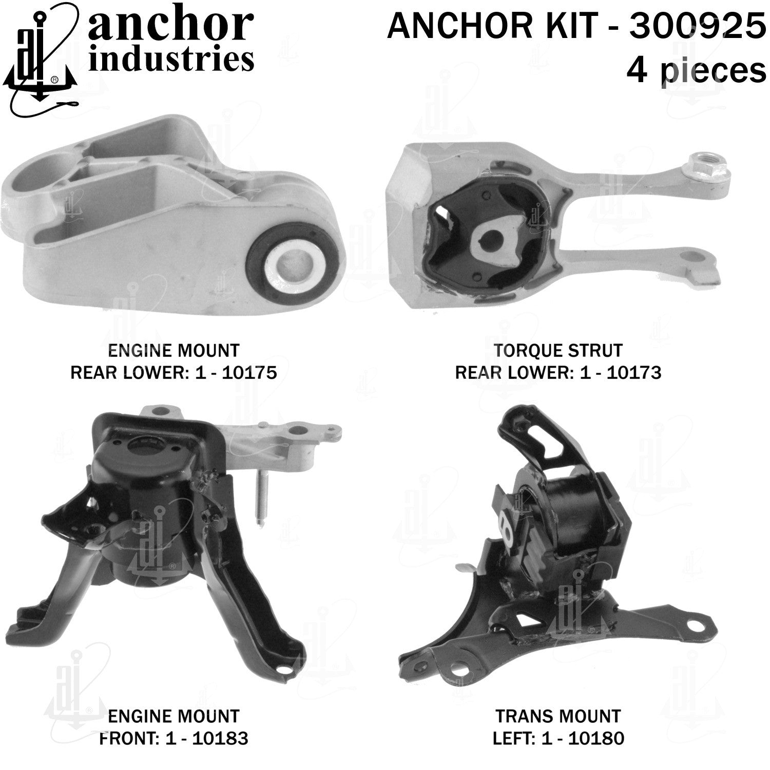 Anchor Engine Mount Kit 300925 image 5