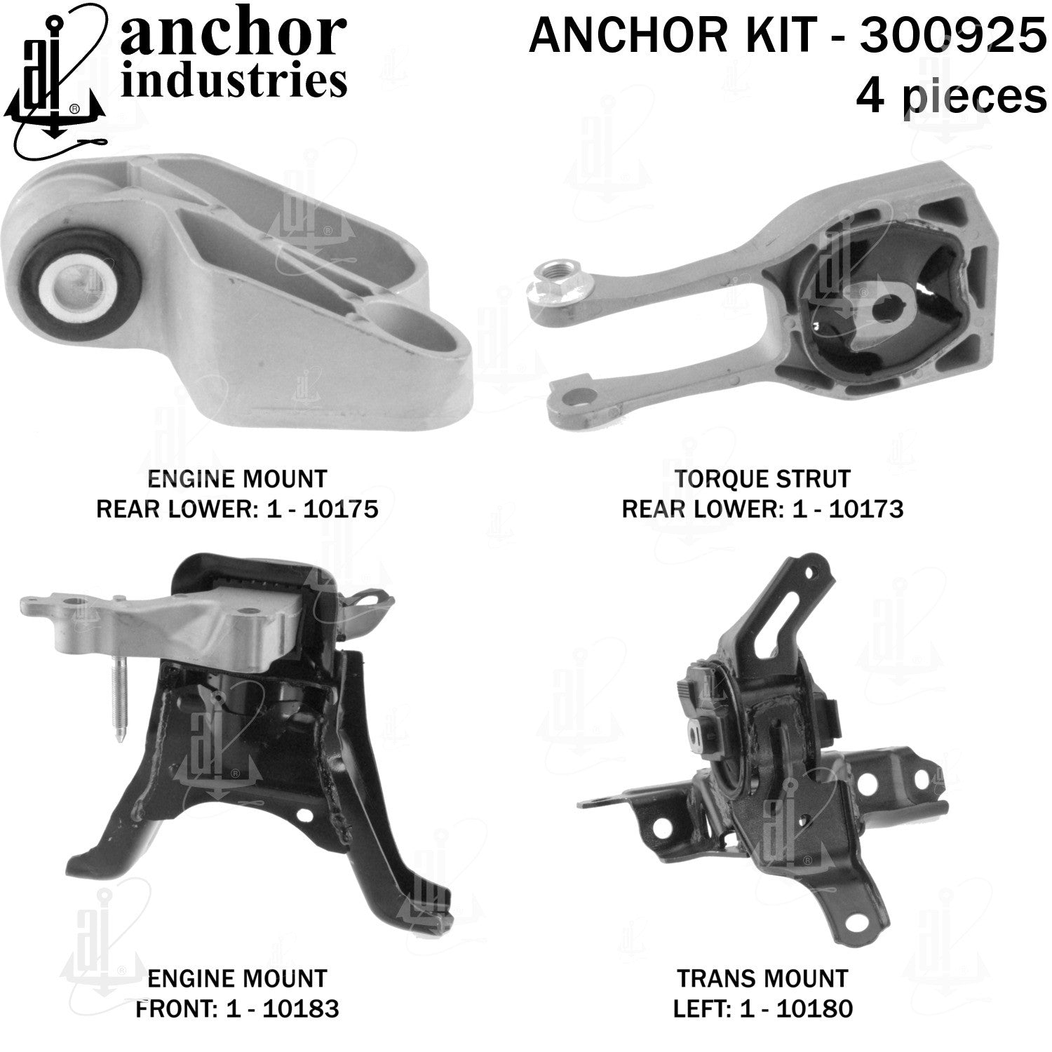 Anchor Engine Mount Kit 300925 main image