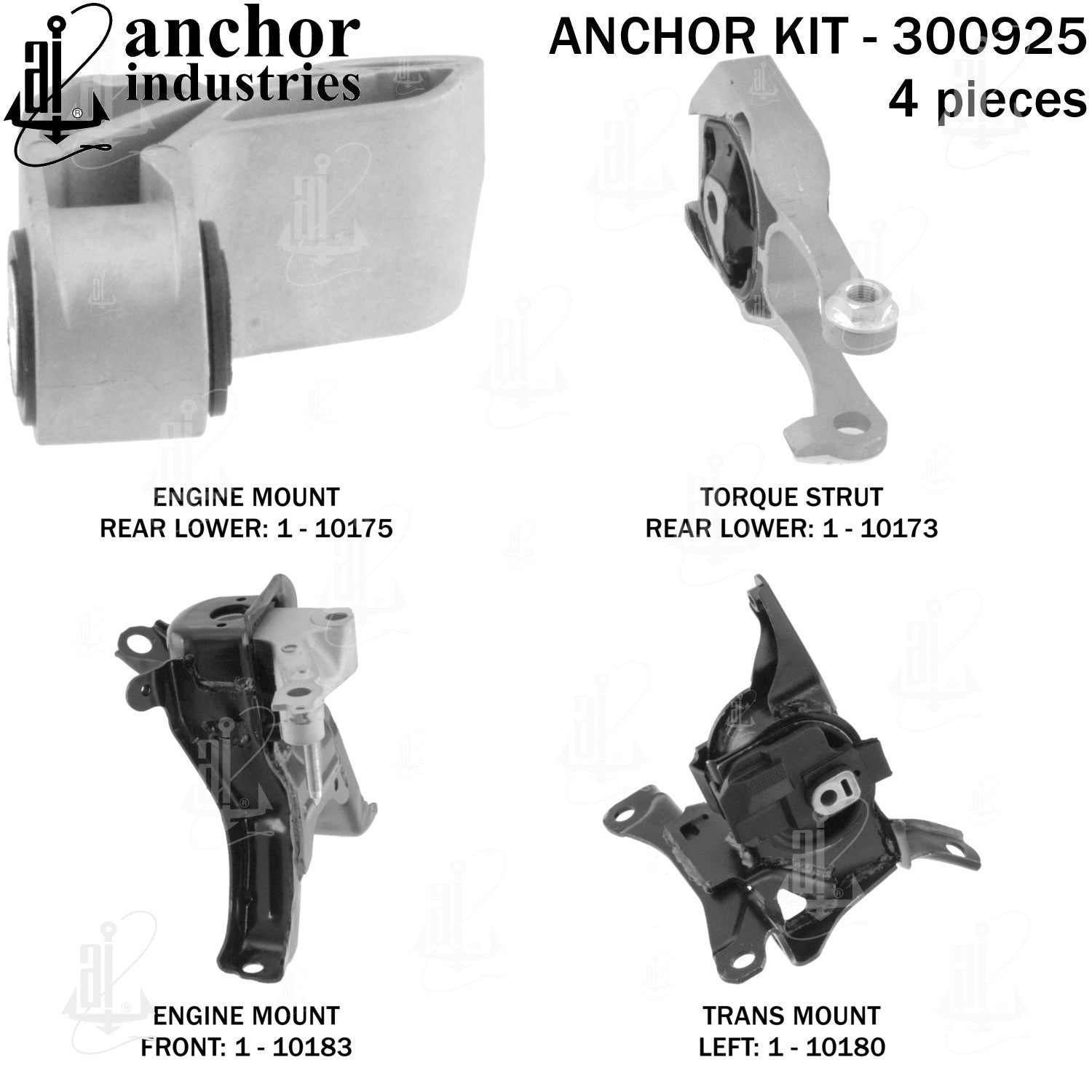 Anchor Engine Mount Kit 300925 image 4