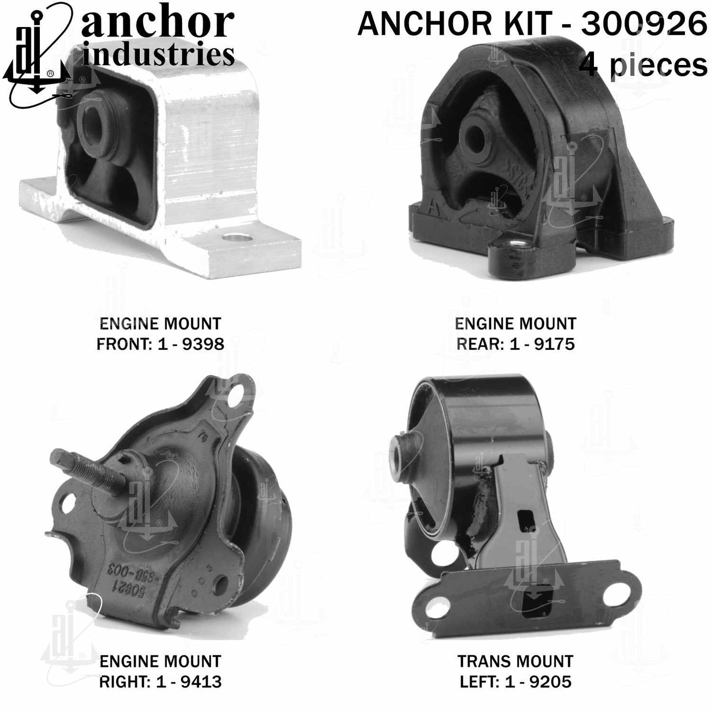 Anchor Engine Mount Kit 300926