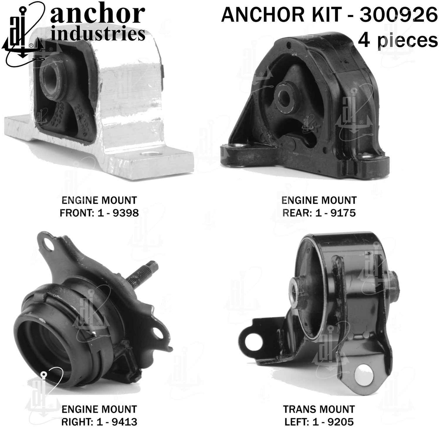 Anchor Engine Mount Kit 300926