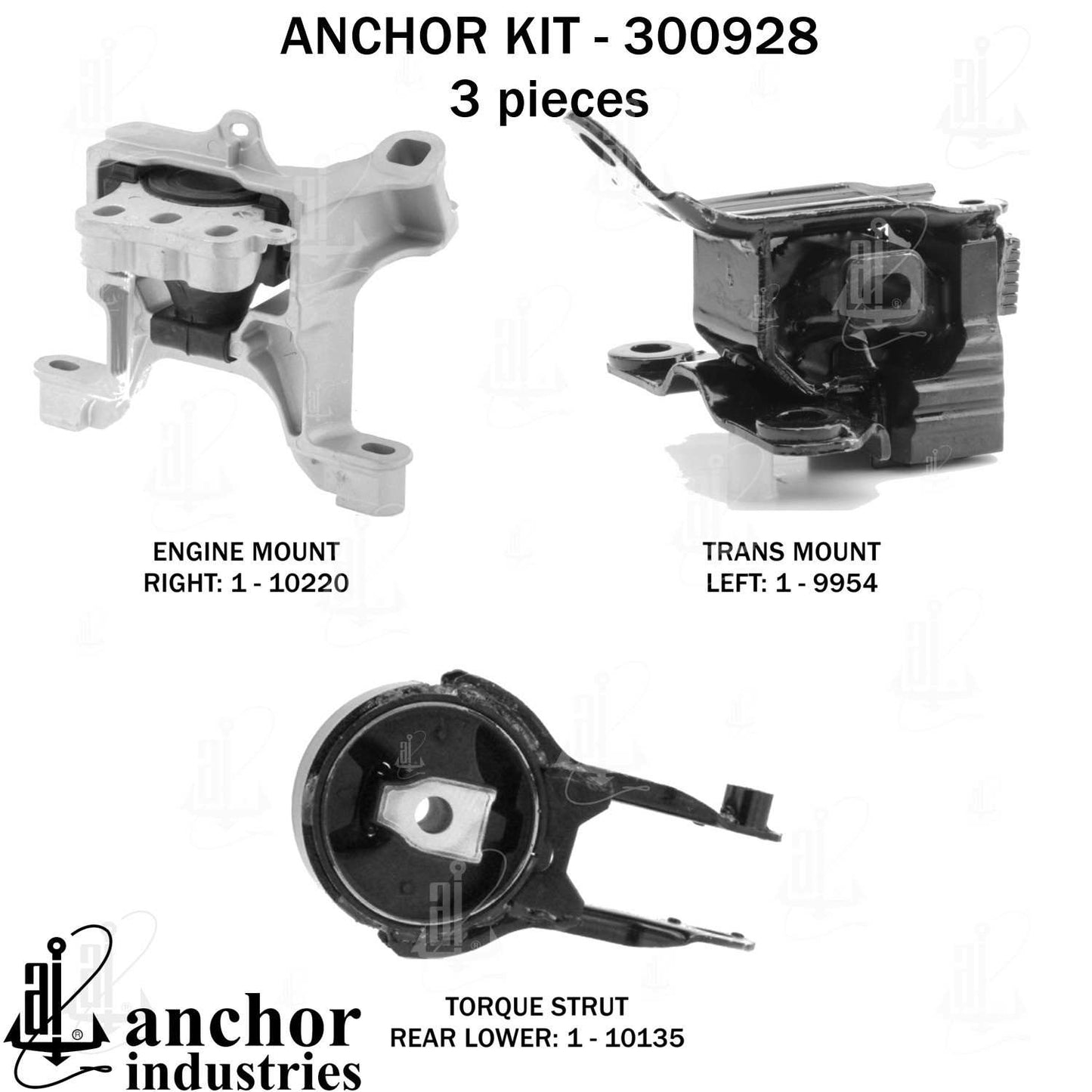 Anchor Engine Mount Kit 300928