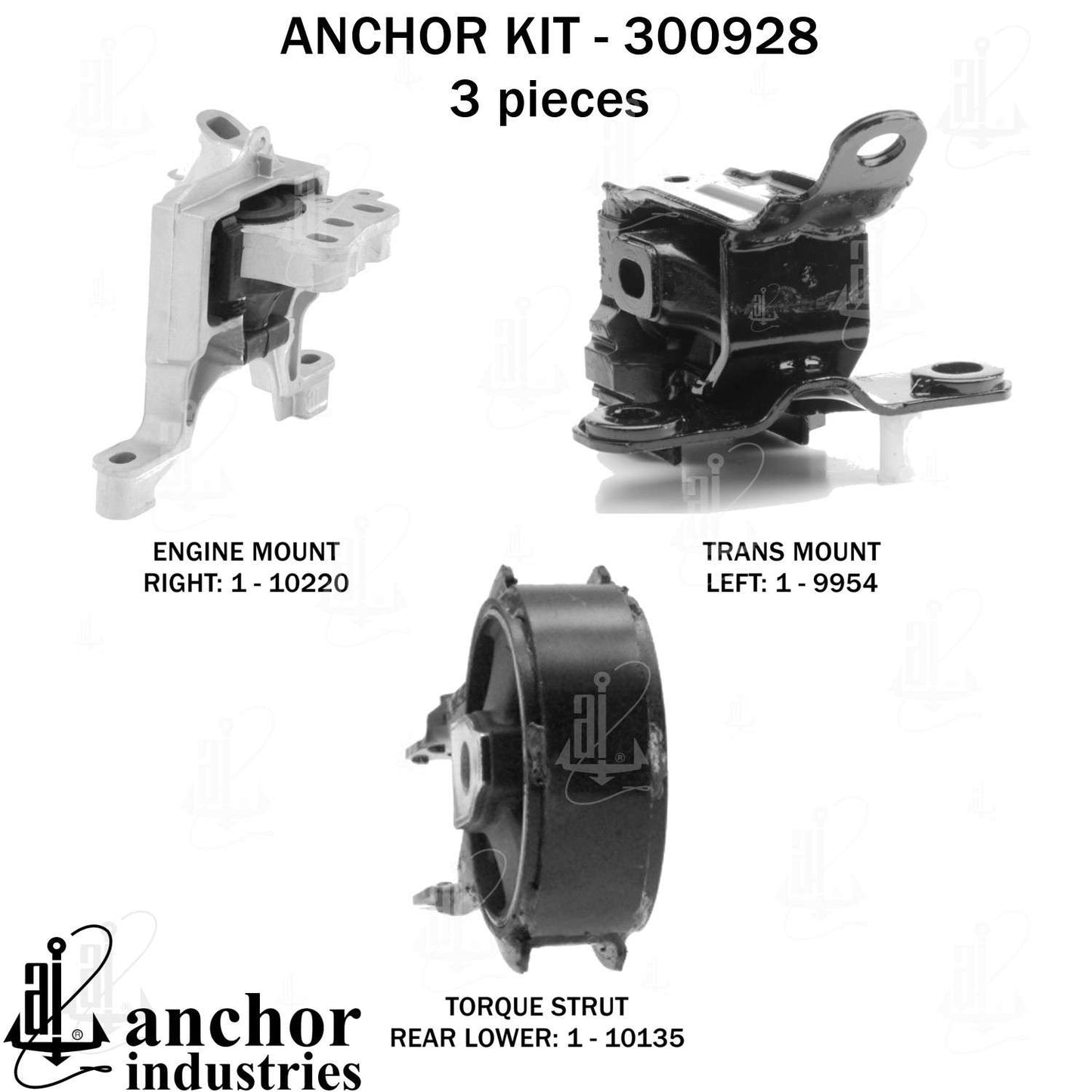 Anchor Engine Mount Kit 300928