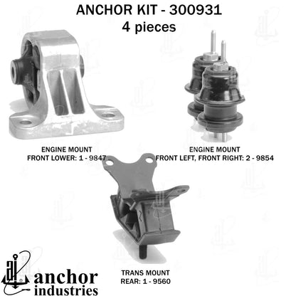 Anchor Engine Mount Kit 300931