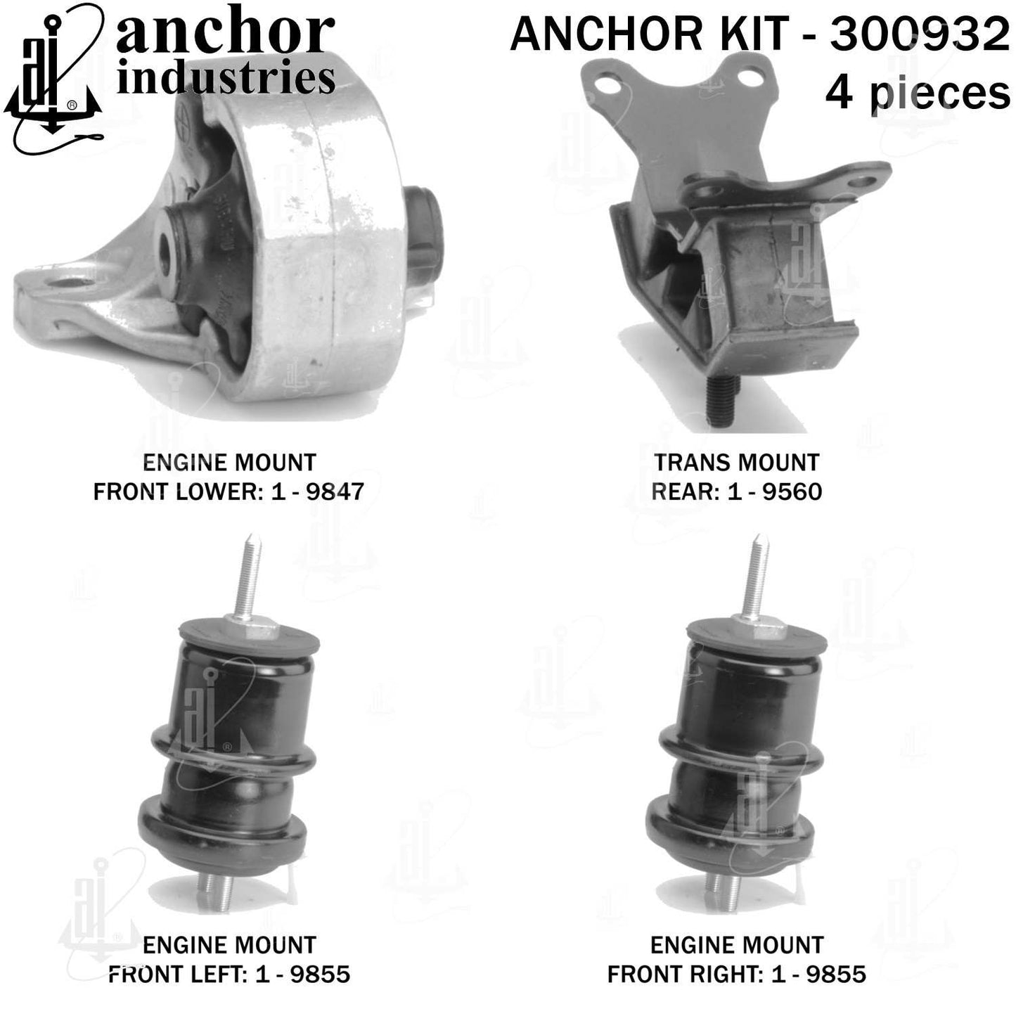 Anchor Engine Mount Kit 300932