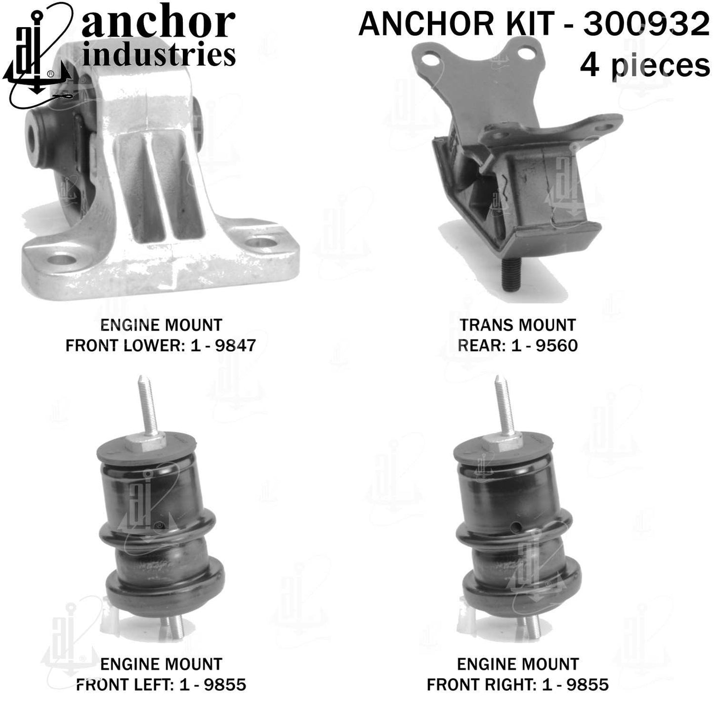 Anchor Engine Mount Kit 300932
