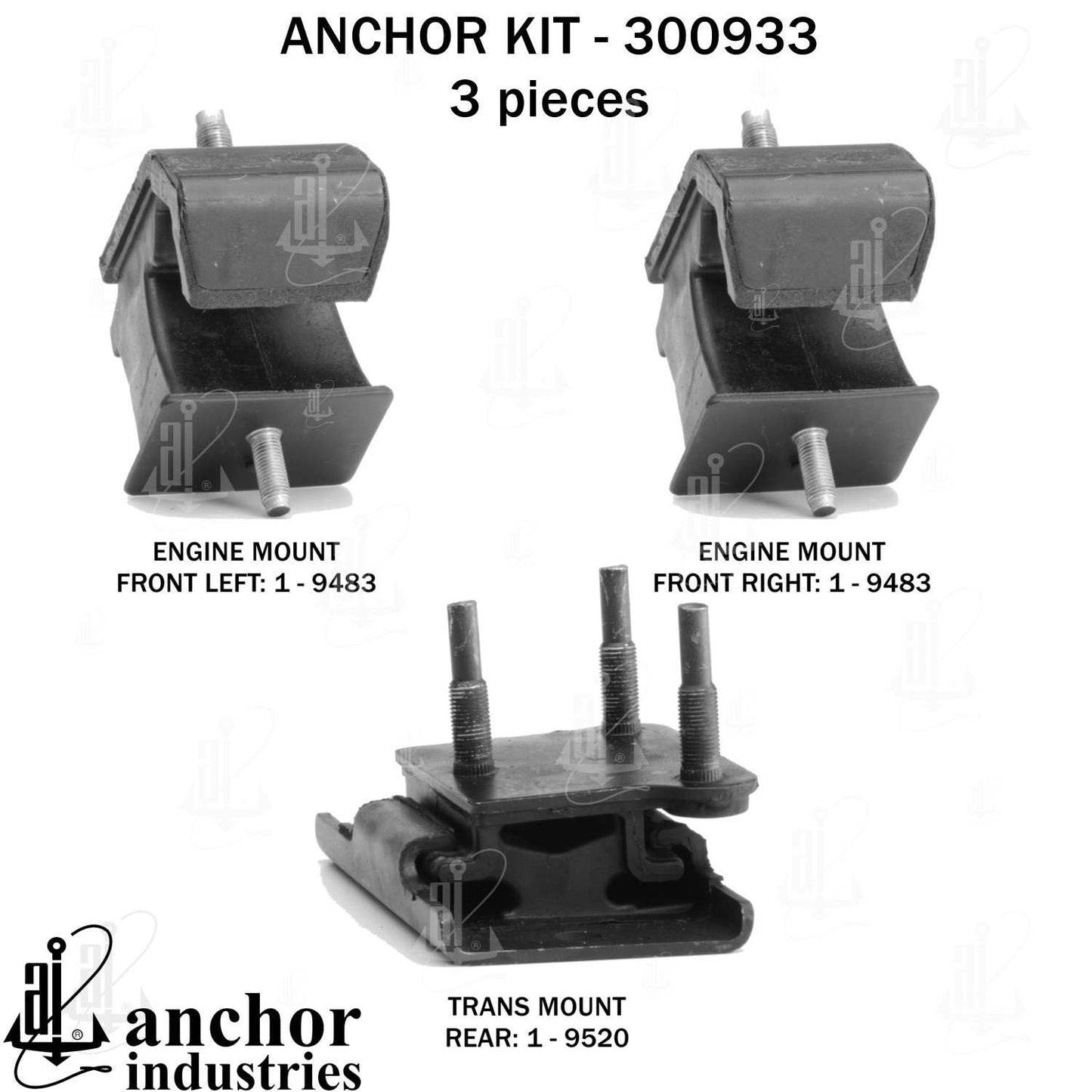 Anchor Engine Mount Kit 300933