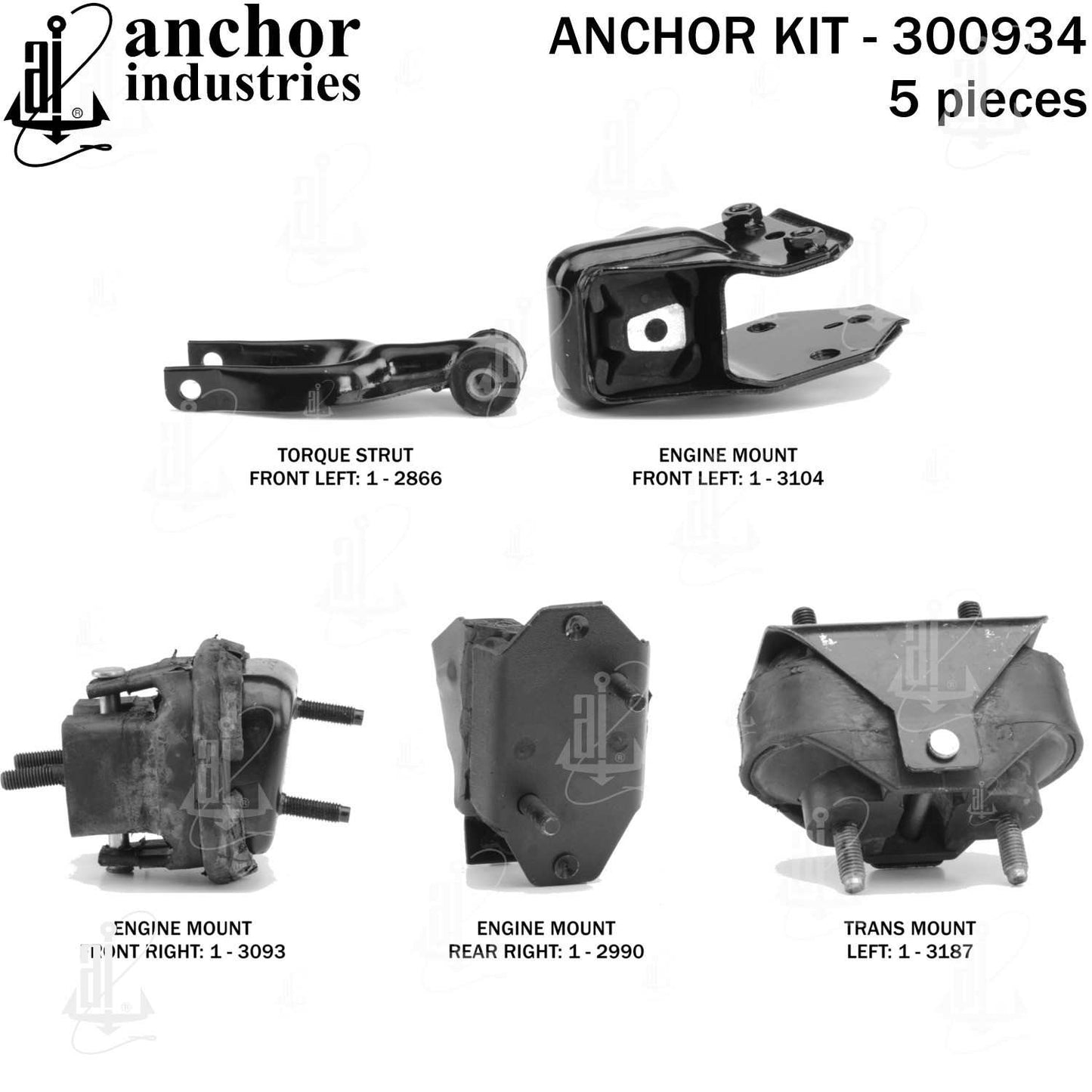 Anchor Engine Mount Kit 300934