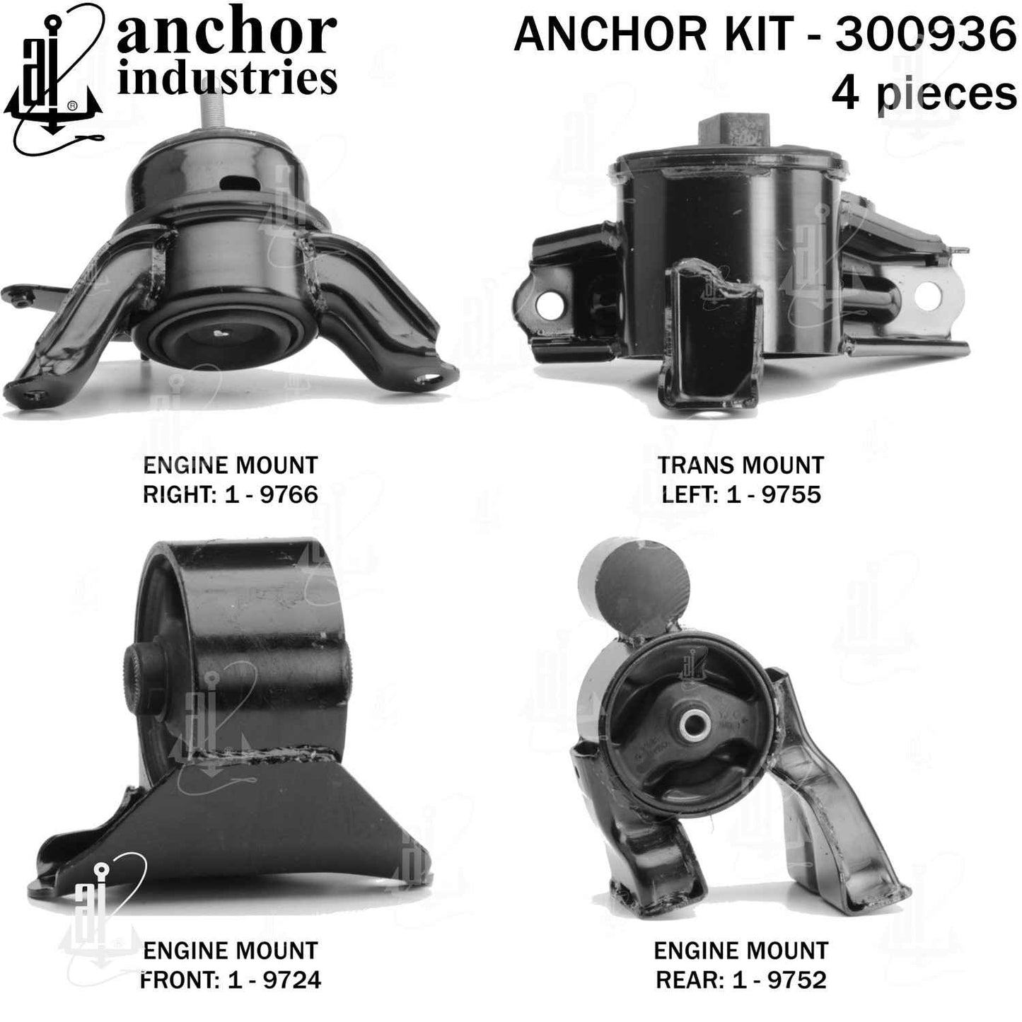 Anchor Engine Mount Kit 300936